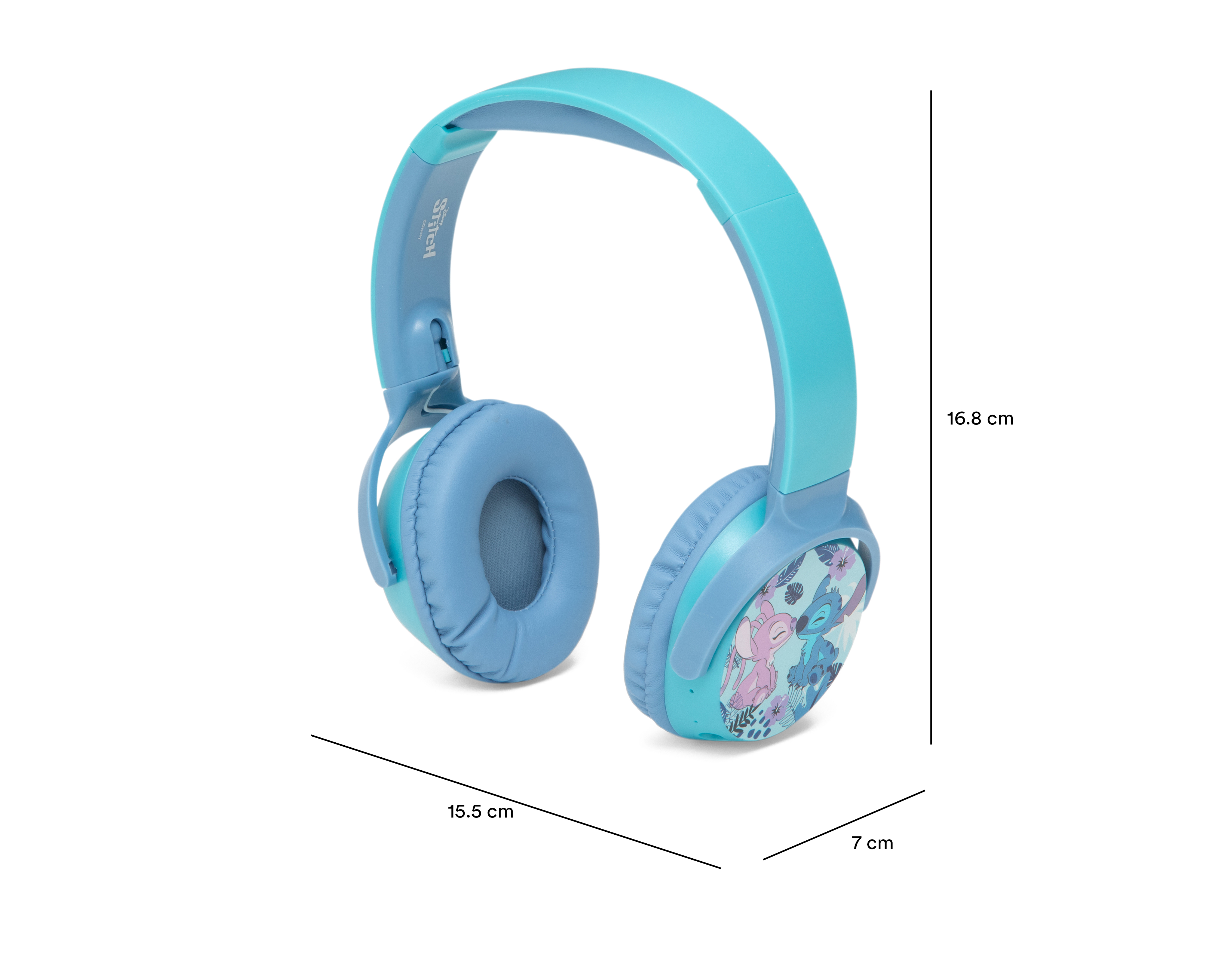 Foto 8 | Foto 8 | Audífonos de Diadema Inalámbricos Stitch Bluetooth