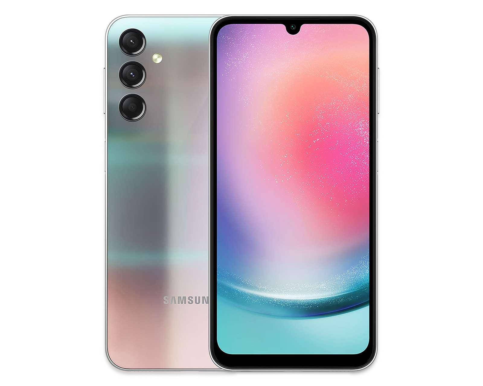 Celular Samsung Liberado Galaxy A24 128 GB Plata