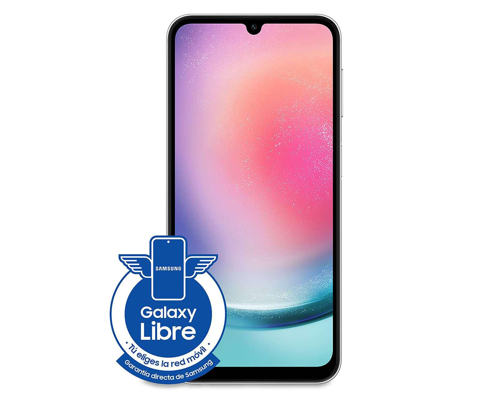 Foto 4 pulgar | Foto 3 | Celular Samsung Liberado Galaxy A24 128 GB Plata