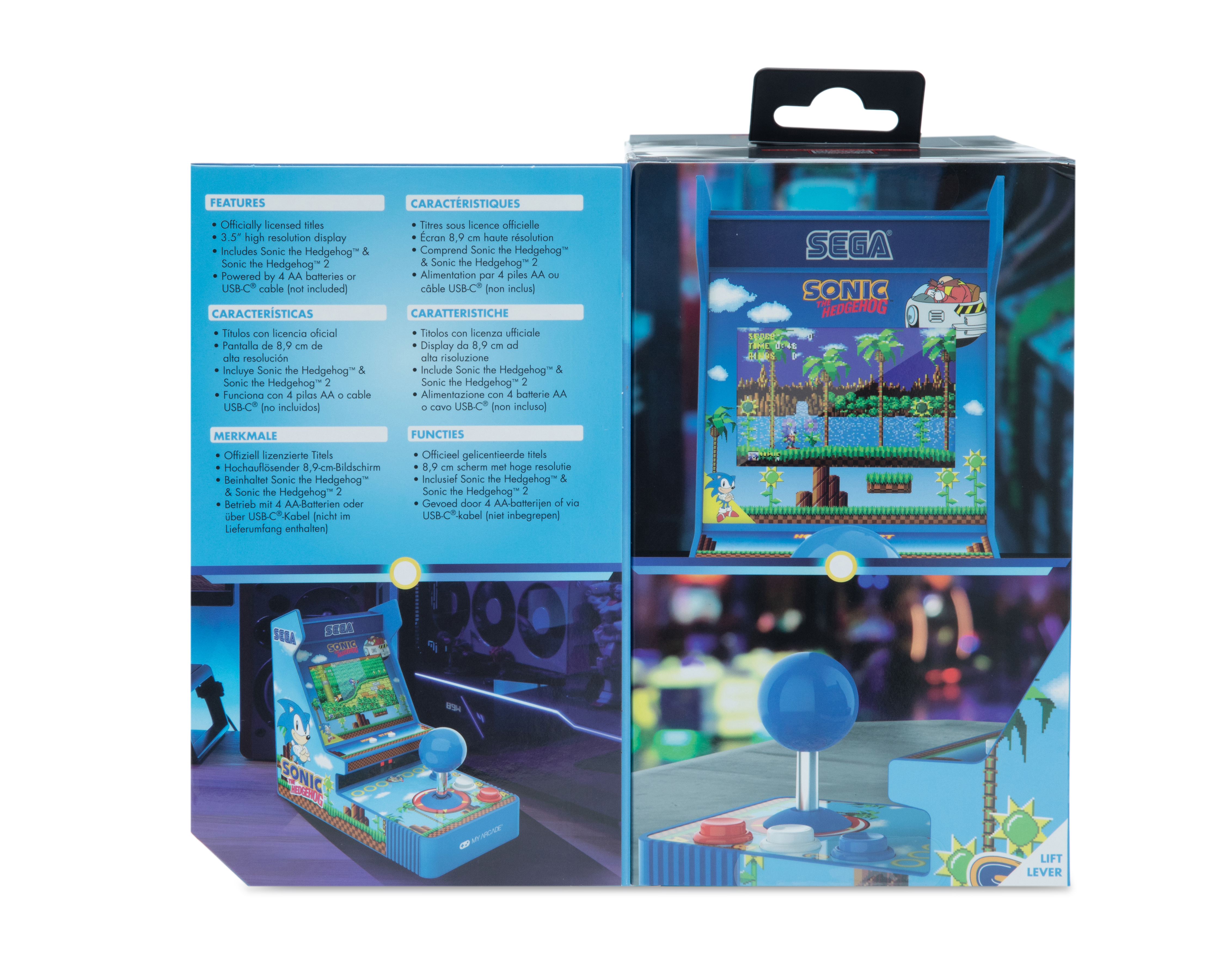 Foto 5 | Foto 5 | Consola Portátil My Arcade Sonic The Hedgehog