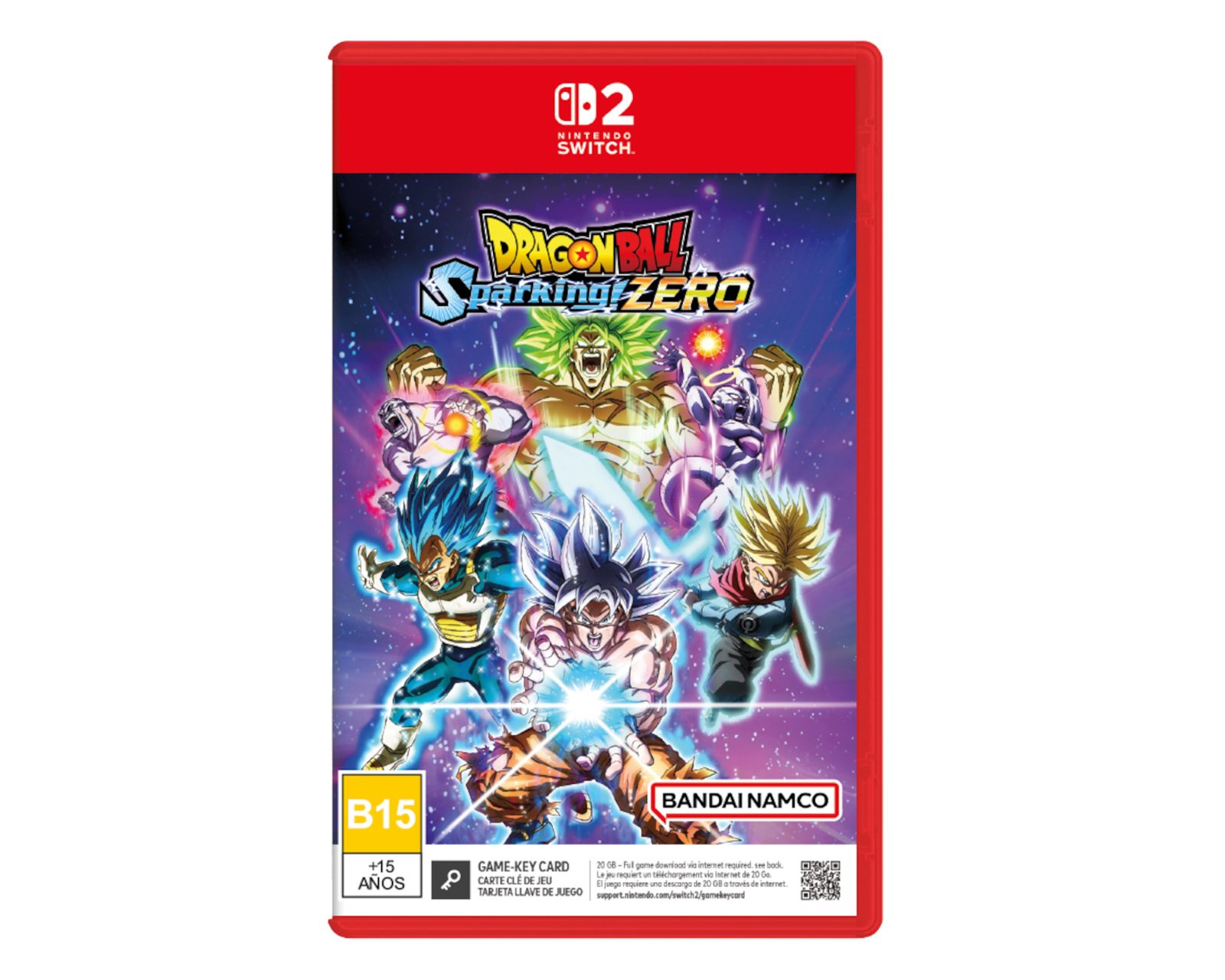 Foto 2 pulgar | Foto 1 | Preventa Dragon Ball Sparking Zero para Nintendo Switch 2
