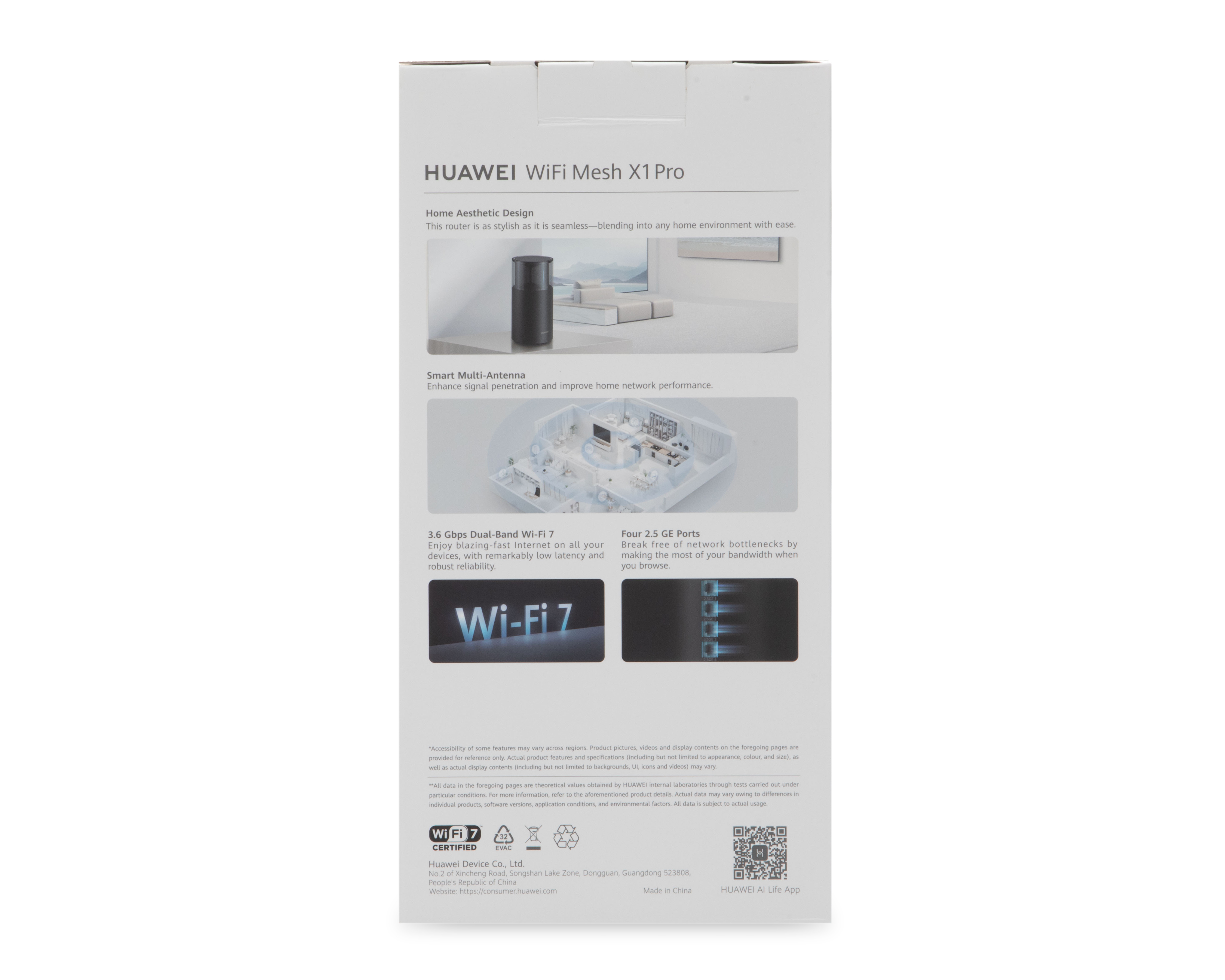 Foto 6 pulgar | Foto 5 | Router Huawei Wifi Mesh X1 Pro Doble Banda