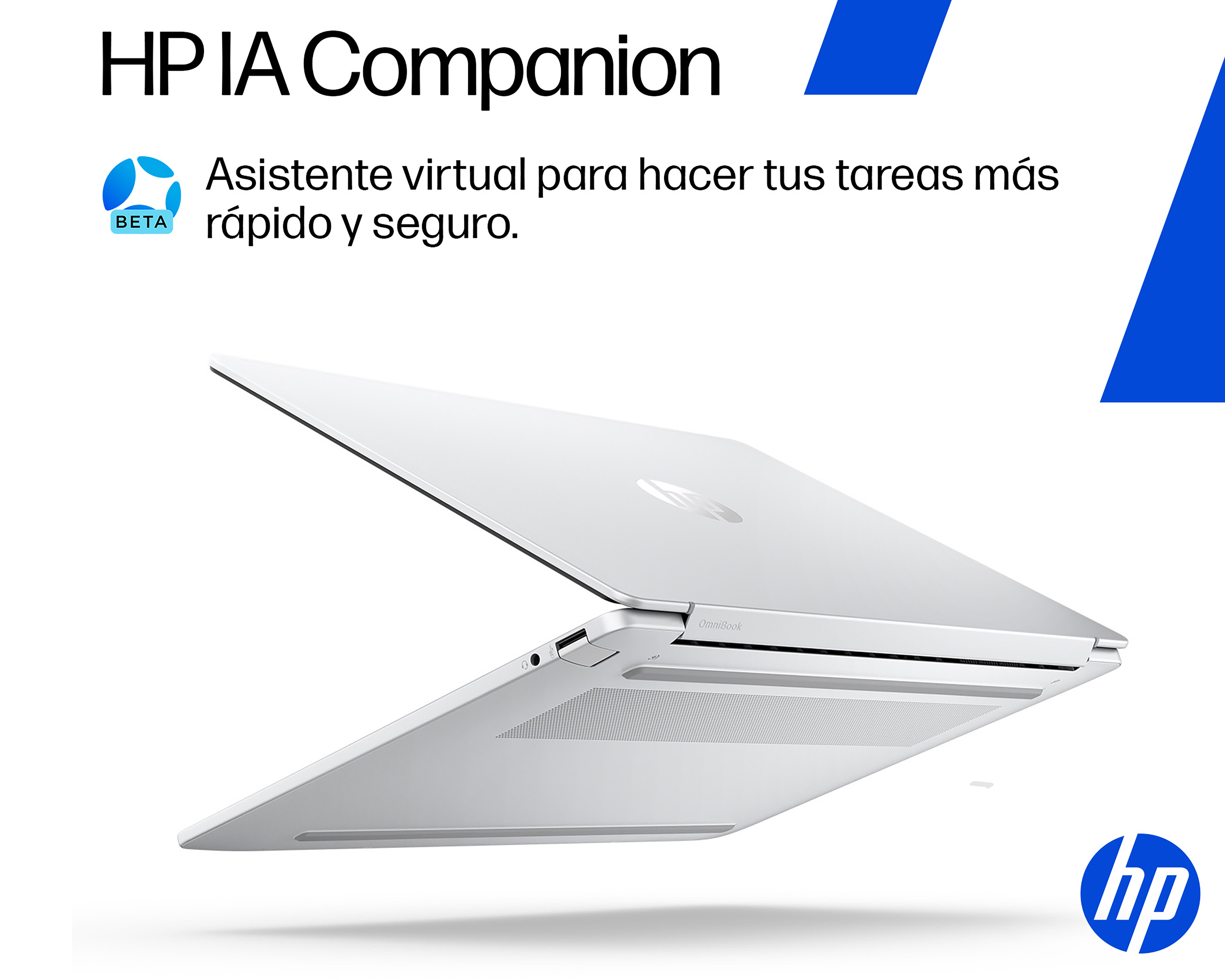 Foto 5 | Foto 5 | Laptop HP Omnibook 5 NGAI 14-HE0000LA 14 Pulgadas Windows 11 Snapdragon X 16 GB RAM 512 GB SSD Plateada