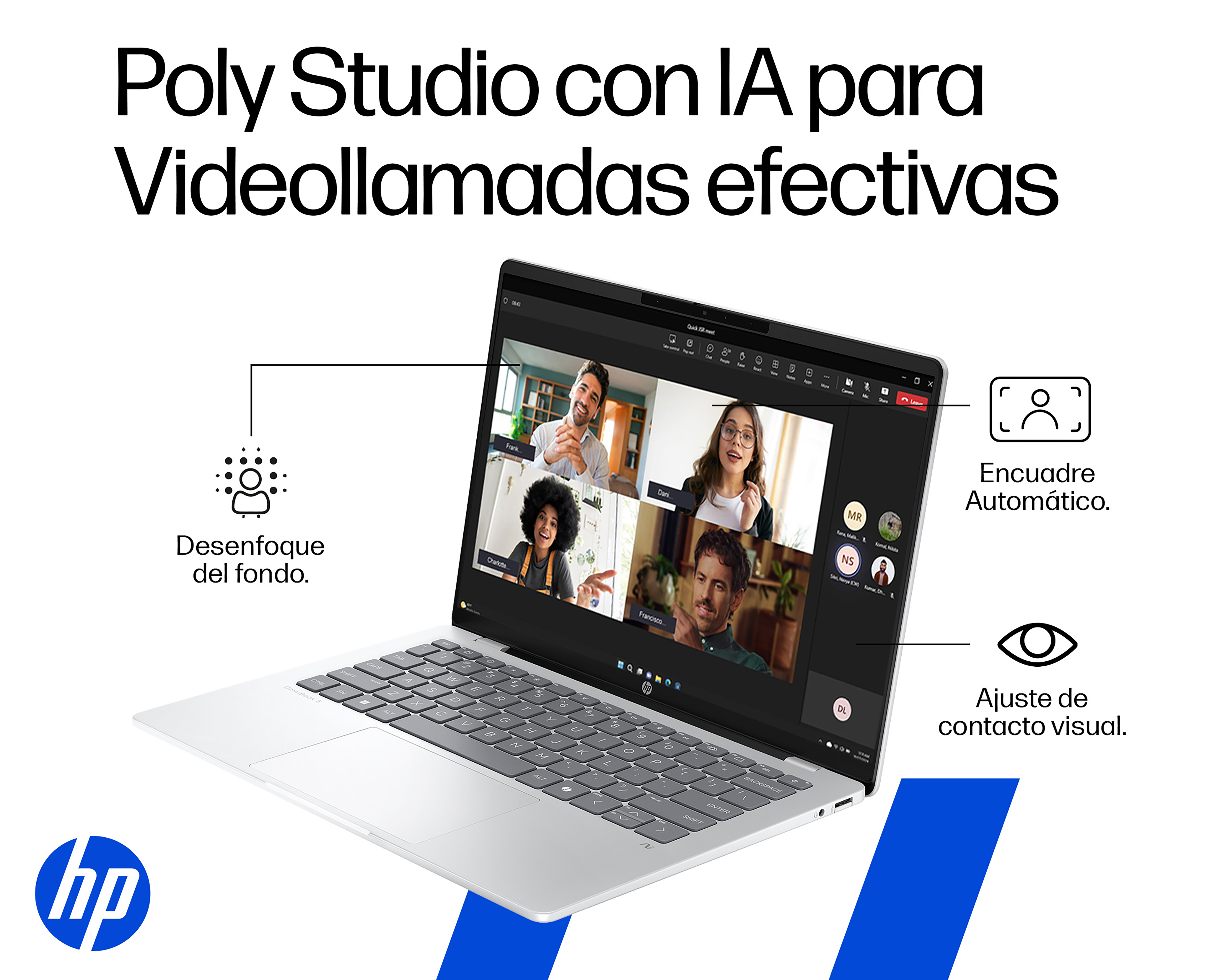 Foto 8 pulgar | Foto 7 | Laptop HP Omnibook 5 NGAI 14-HE0000LA 14 Pulgadas Windows 11 Snapdragon X 16 GB RAM 512 GB SSD Plateada