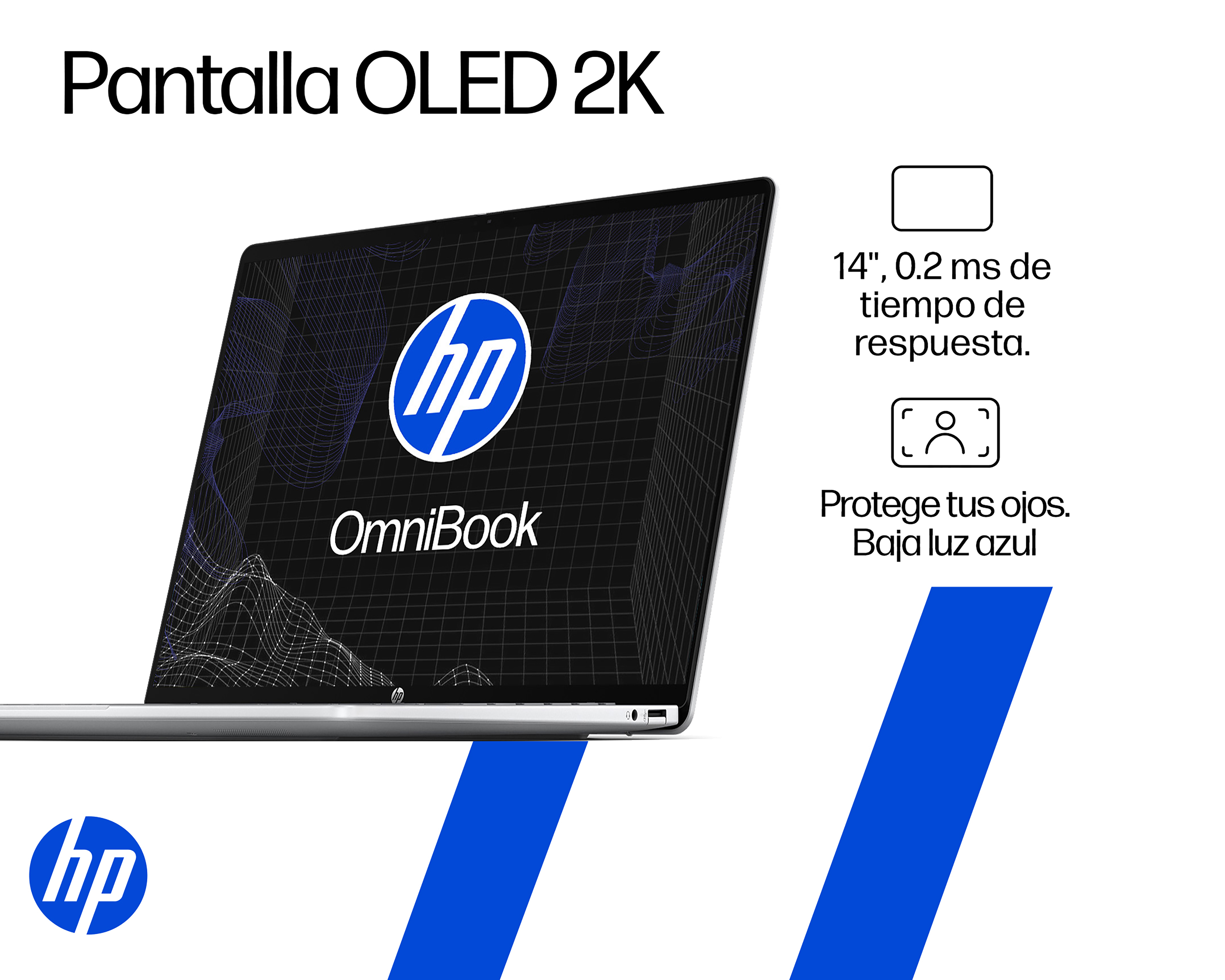 Foto 10 pulgar | Foto 9 | Laptop HP Omnibook 5 NGAI 14-HE0000LA 14 Pulgadas Windows 11 Snapdragon X 16 GB RAM 512 GB SSD Plateada