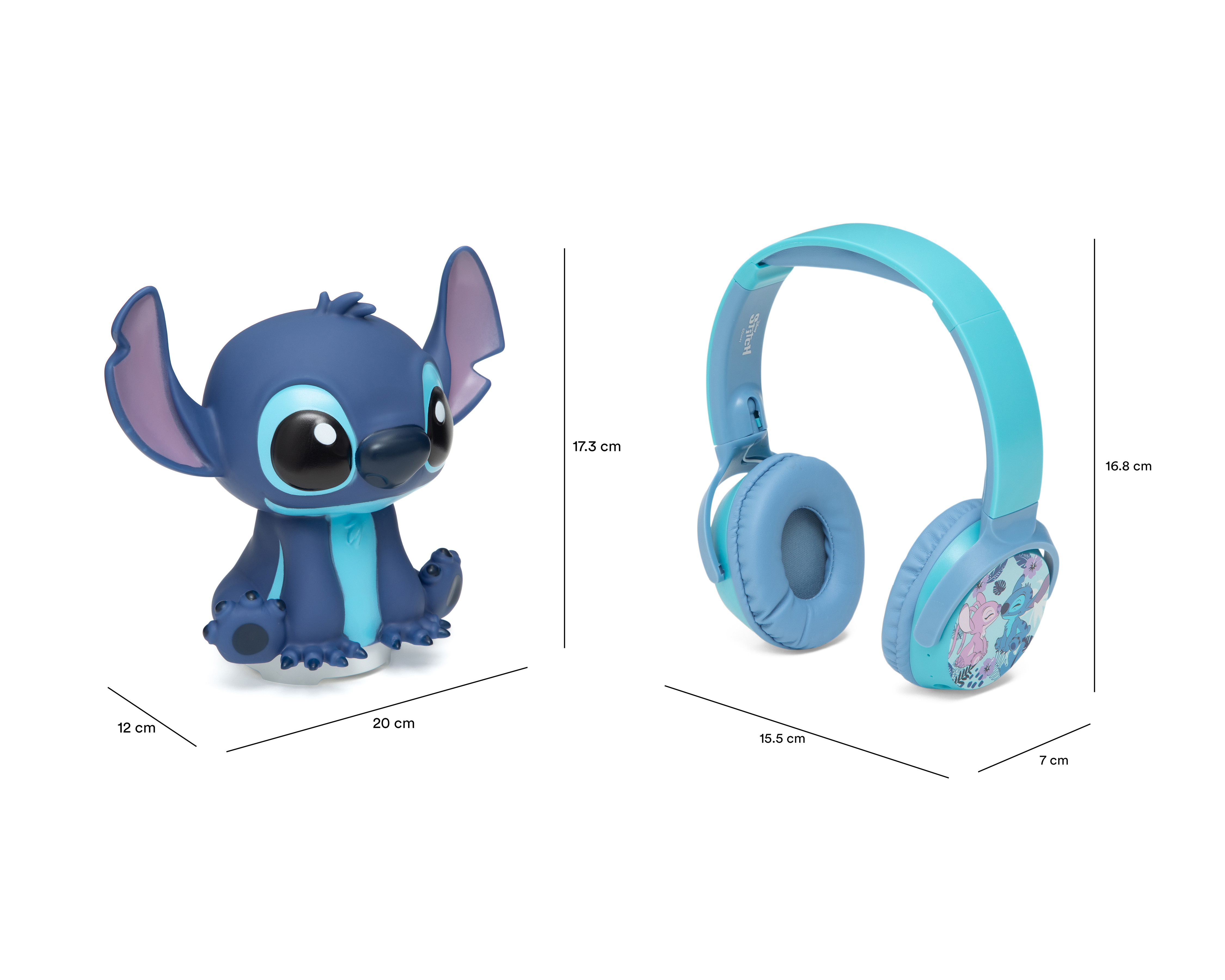 Foto 11 pulgar | Foto 10 | Bocina Stitch DY-5060-ST 5 V + Audífonos
