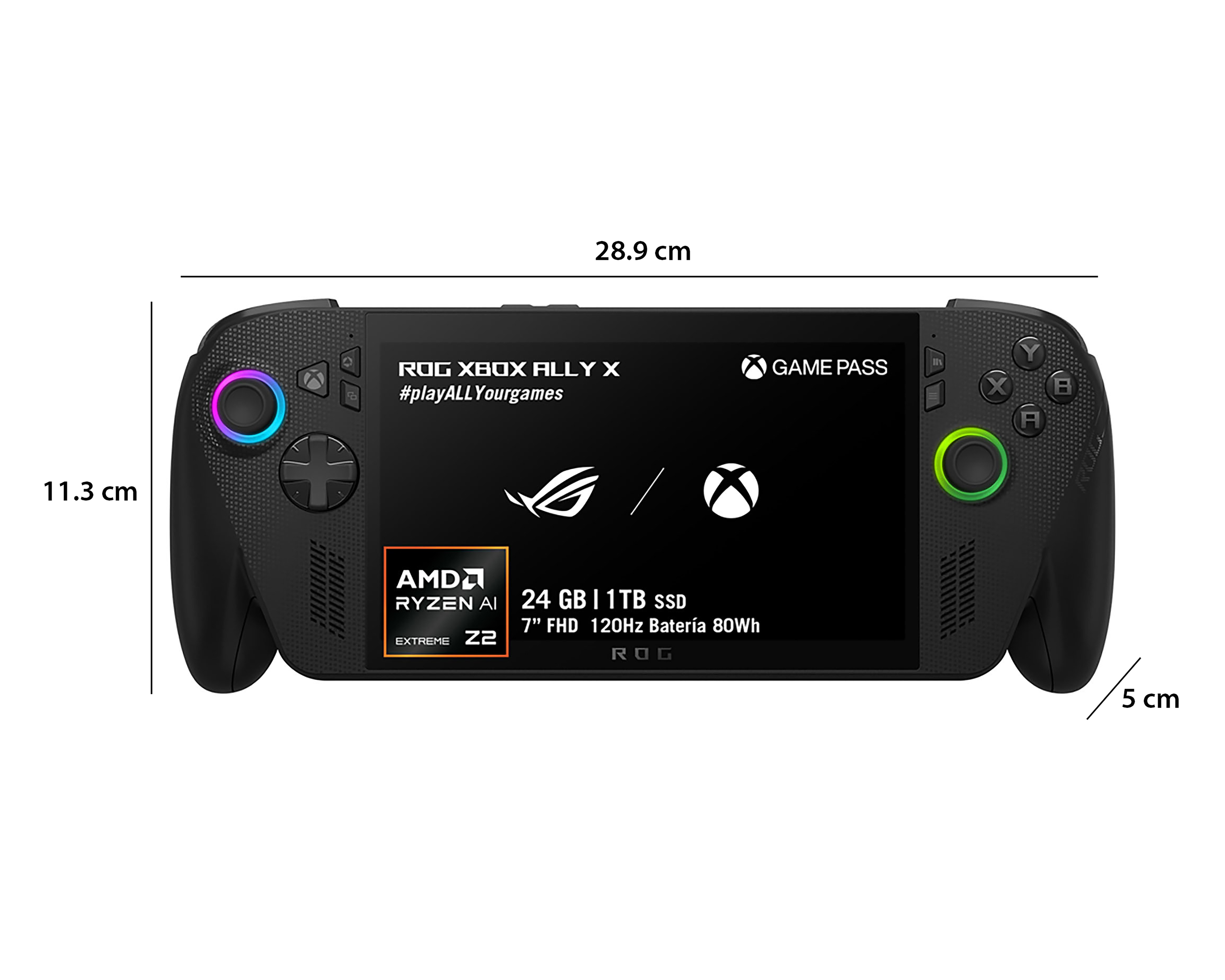 Foto 11 pulgar | Foto 10 | Preventa Consola Portátil ROG Xbox Ally X 1 TB Digital