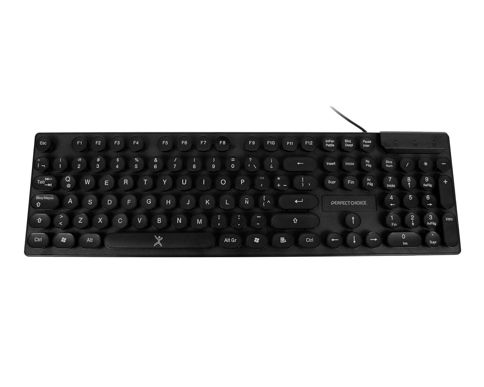 Teclado Alámbrico Perfect Choice PC-201045