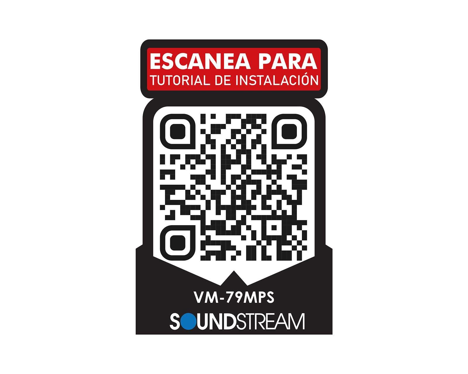 Foto 7 pulgar | Foto 6 | Autoestéreo Soundstream Multimedia sin CD VM-79MPS de 7" Bluetooth Negro