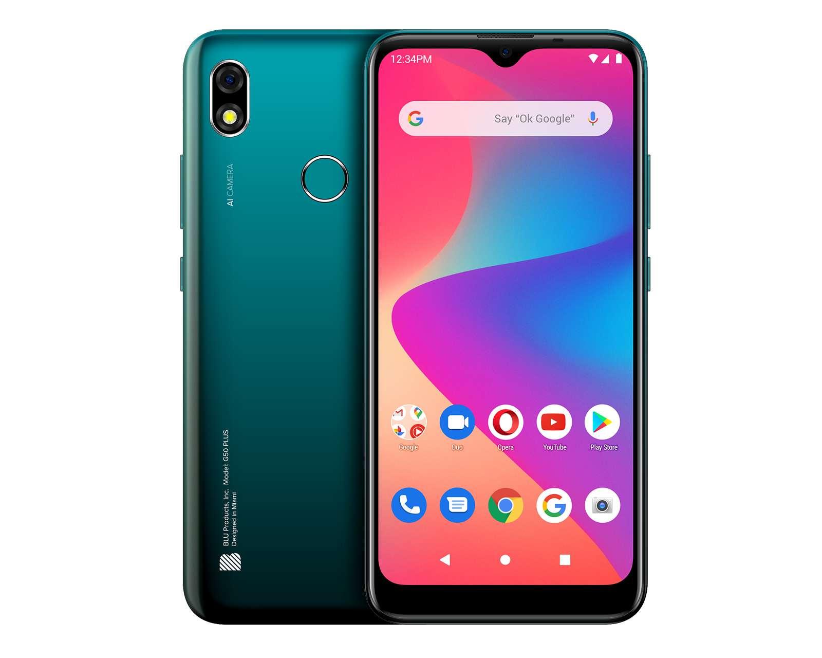 Celular BLU Liberado G50 Plus Dual Sim 32 GB Verde