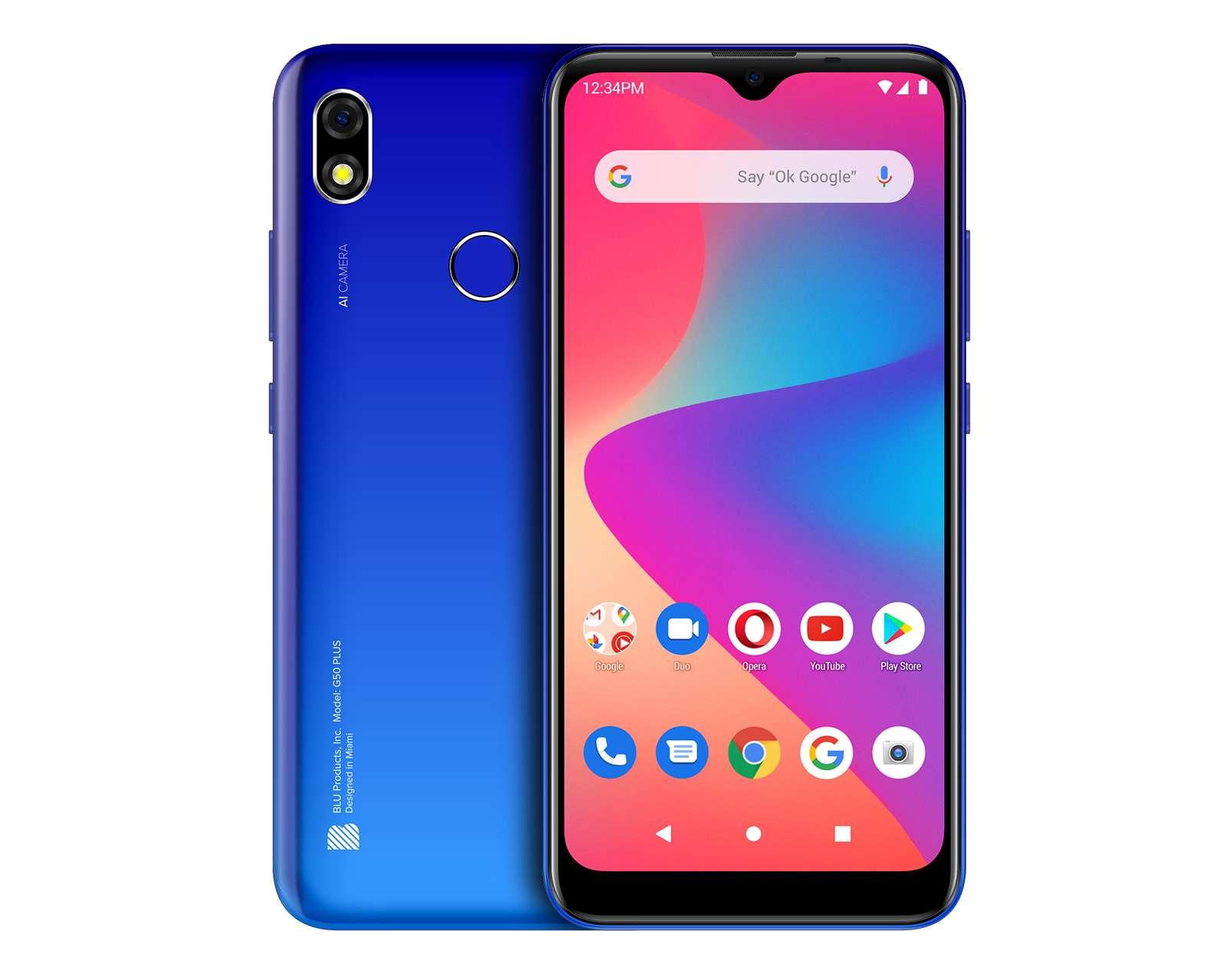 Celular BLU Liberado G50 Plus Dual Sim 32 GB Azul