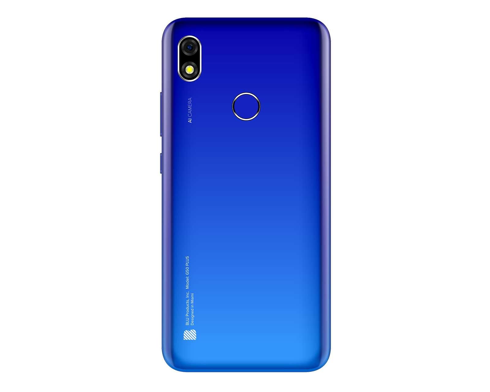 Foto 3 pulgar | Foto 2 | Celular BLU Liberado G50 Plus Dual Sim 32 GB Azul