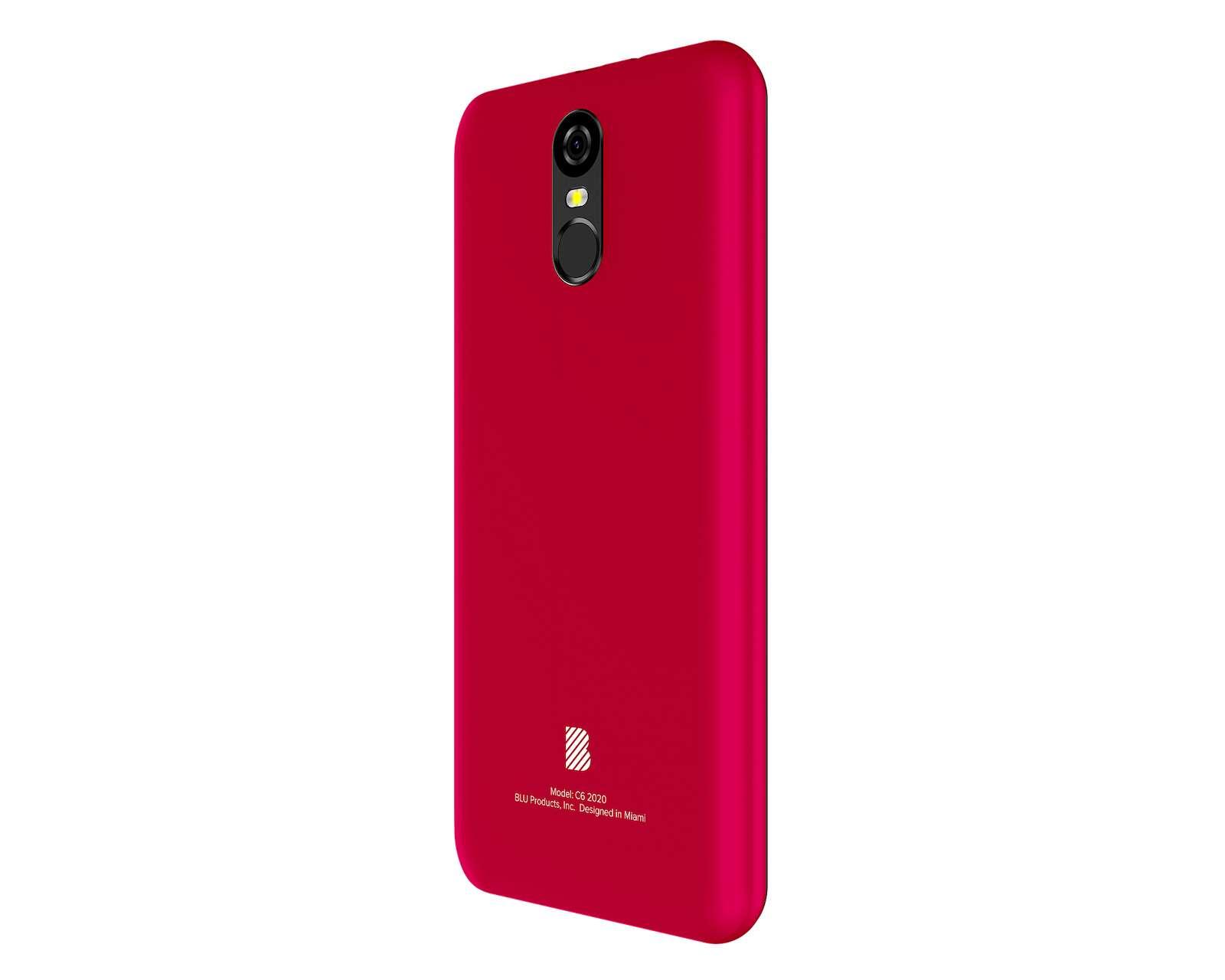 Foto 4 pulgar | Foto 3 | Celular BLU C6N 32 GB Rojo
