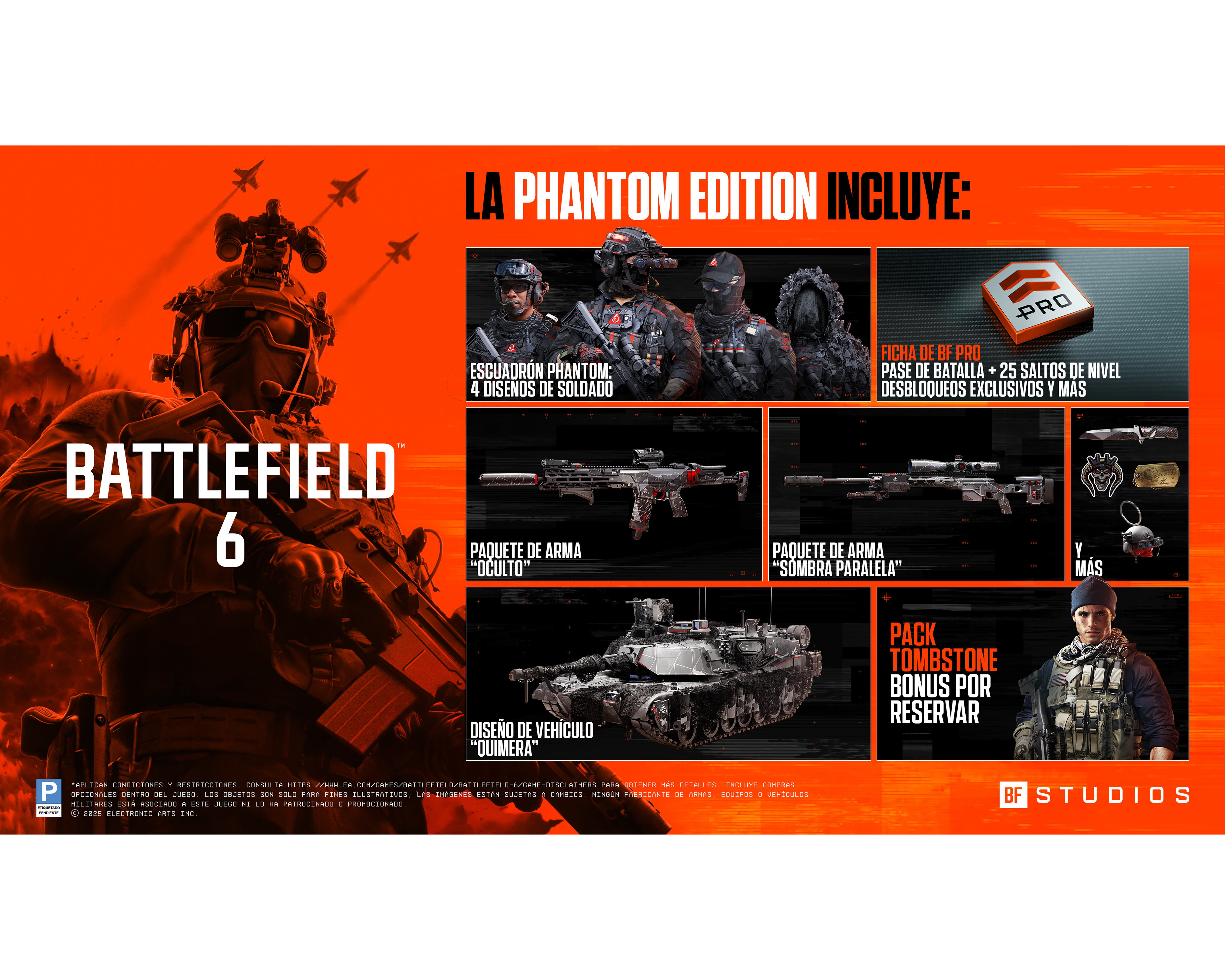 Foto 3 pulgar | Foto 2 | Battlefield 6 Phantom Edition para PlayStation 5