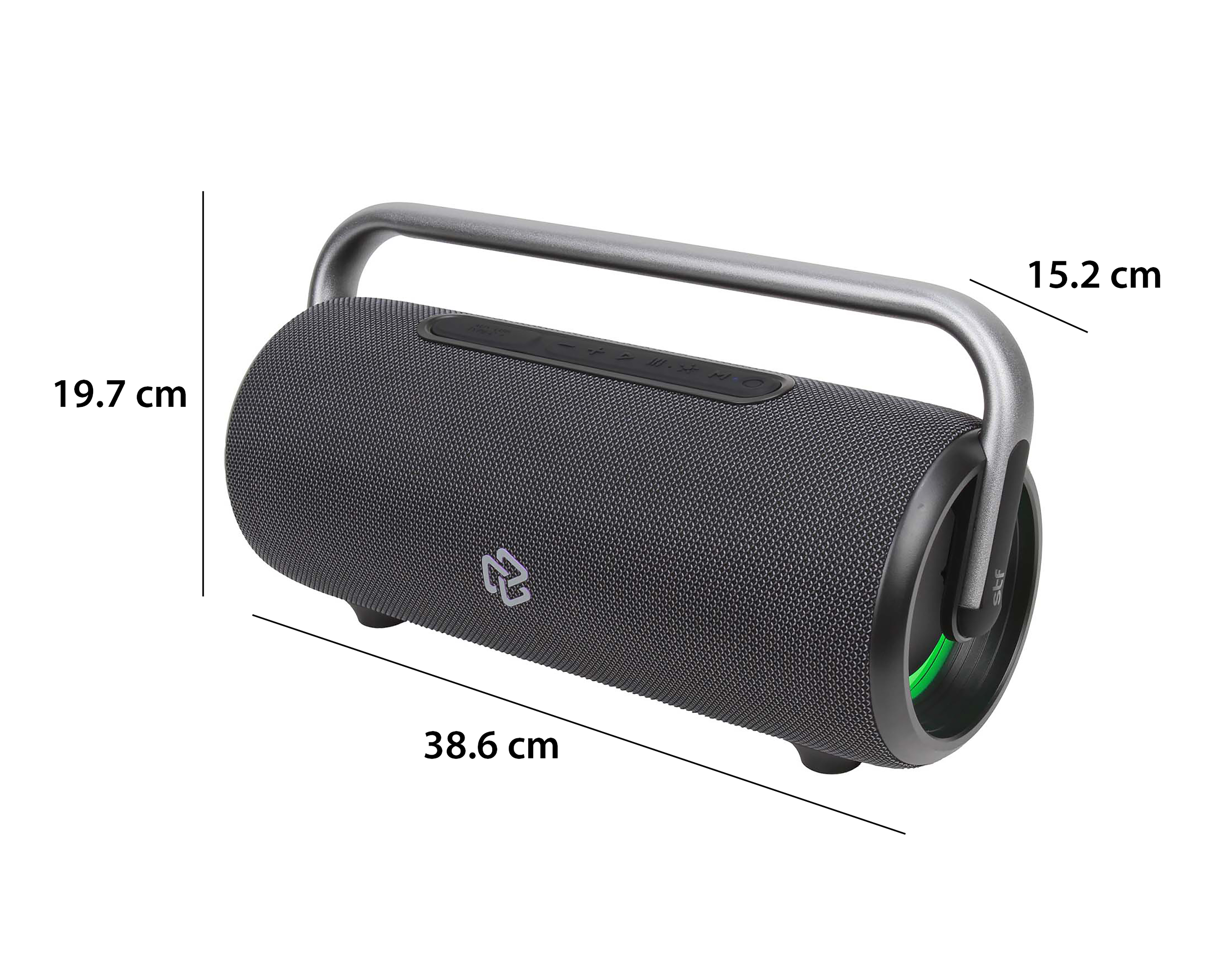 Foto 7 pulgar | Foto 6 | Bocina Bluetooth STF Boost Power 80 W Resistente al Agua