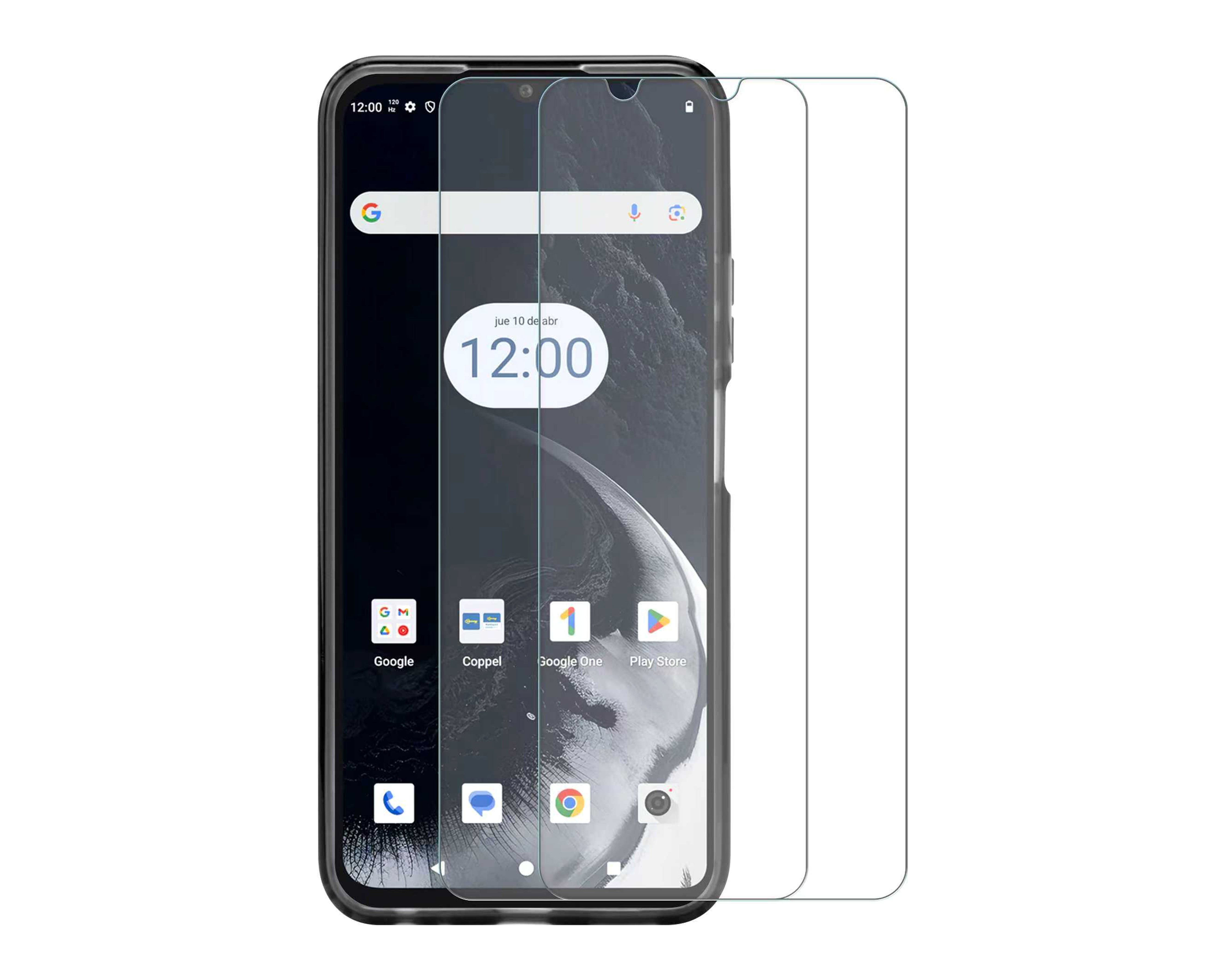 Foto 8 pulgar | Foto 7 | Funda de TPU Blob para Zuum Aura M2 con 2 Vidrios Templados