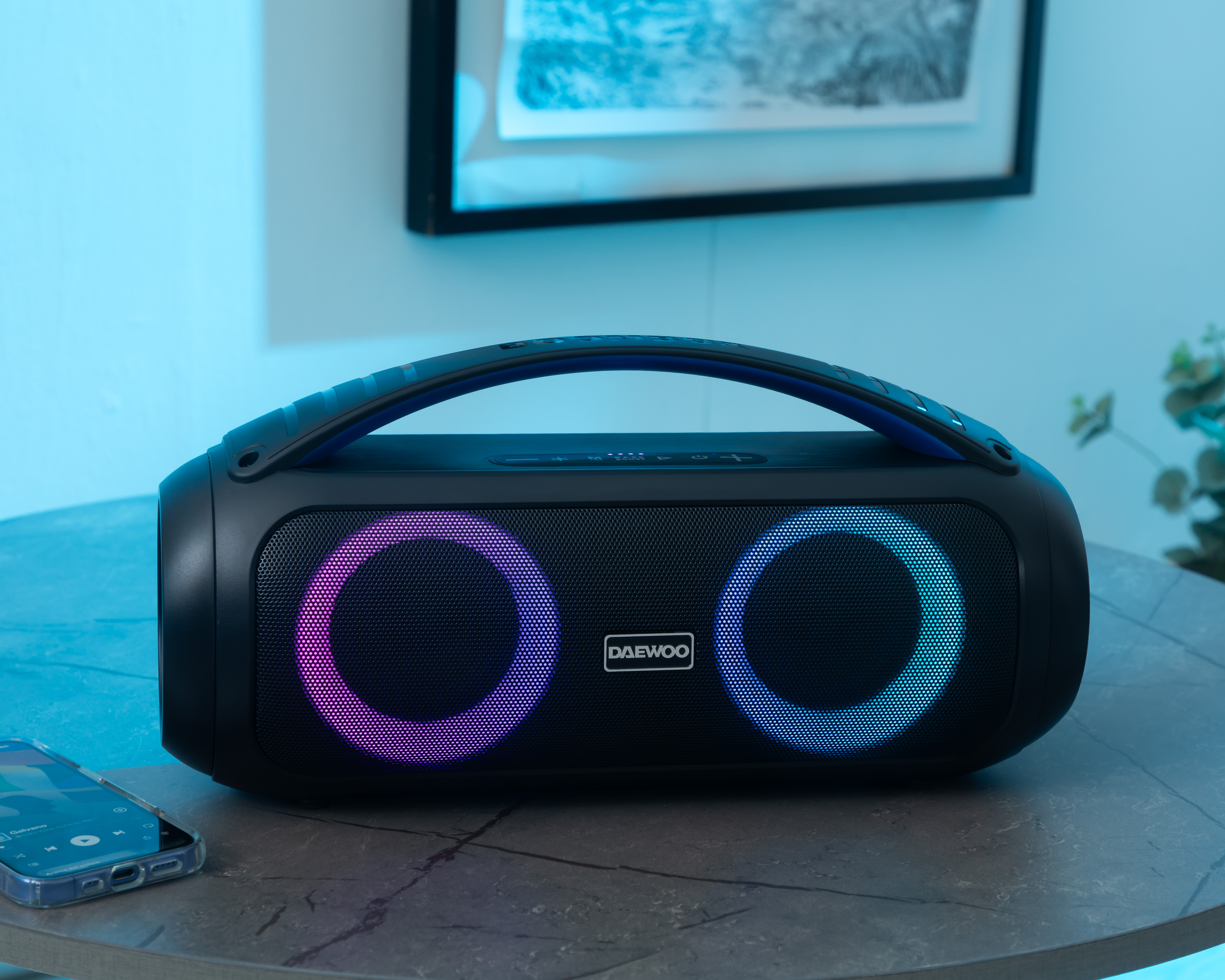 Foto 5 pulgar | Foto 4 | Bocina Bluetooth Daewoo Beatbox Tws 20 W Portátil