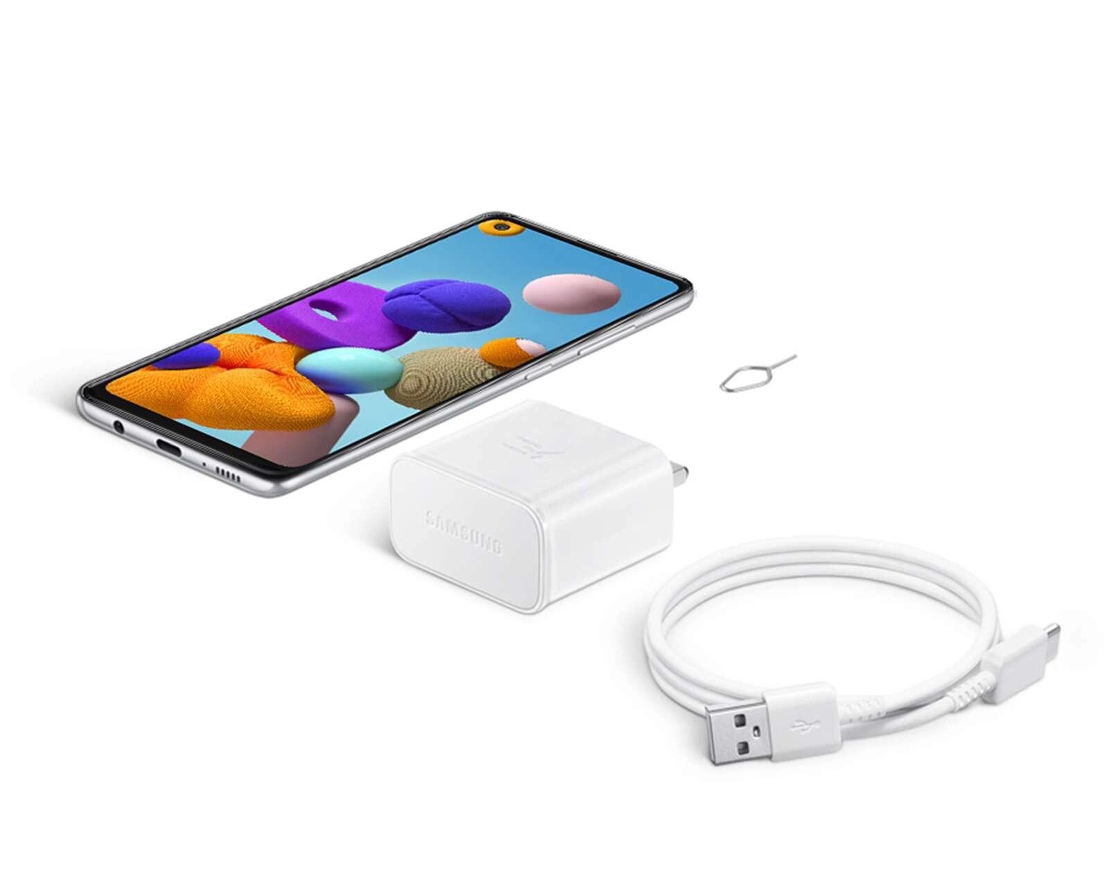 Foto 7 pulgar | Foto 6 | ATT&T/Unefon Samsung Galaxy A21S 64 GB Plata