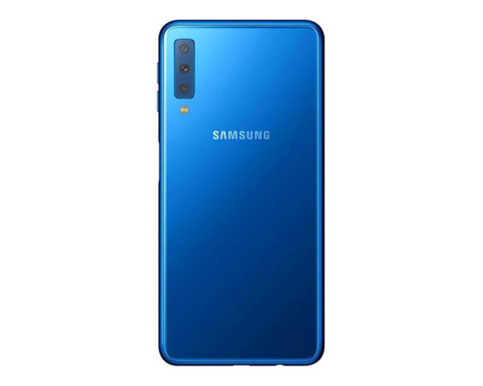 Foto 3 pulgar | Foto 2 | AT&T/Unefon Samsung Galaxy A7 64 GB Azul