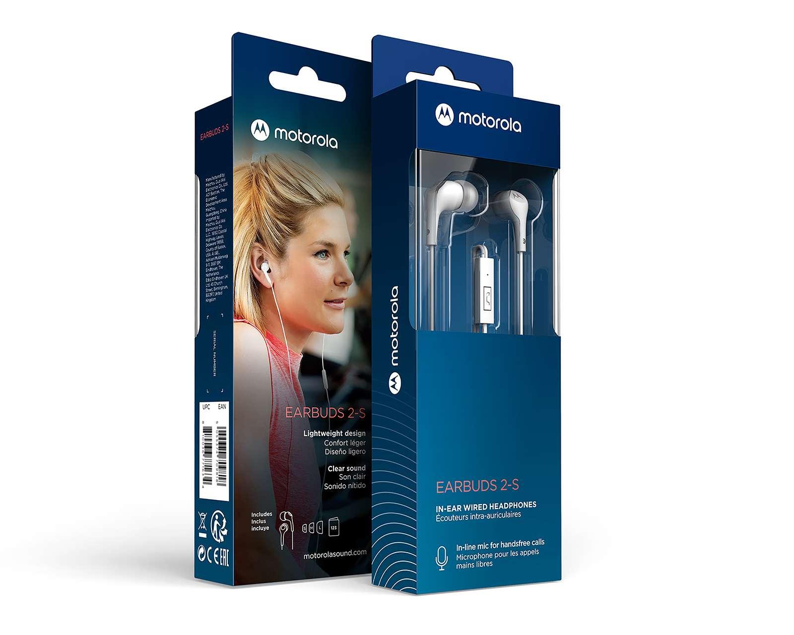 Foto 2 | Foto 2 | Audífonos In-Ear Motorola Manos Libres EARBUDS 2S WH