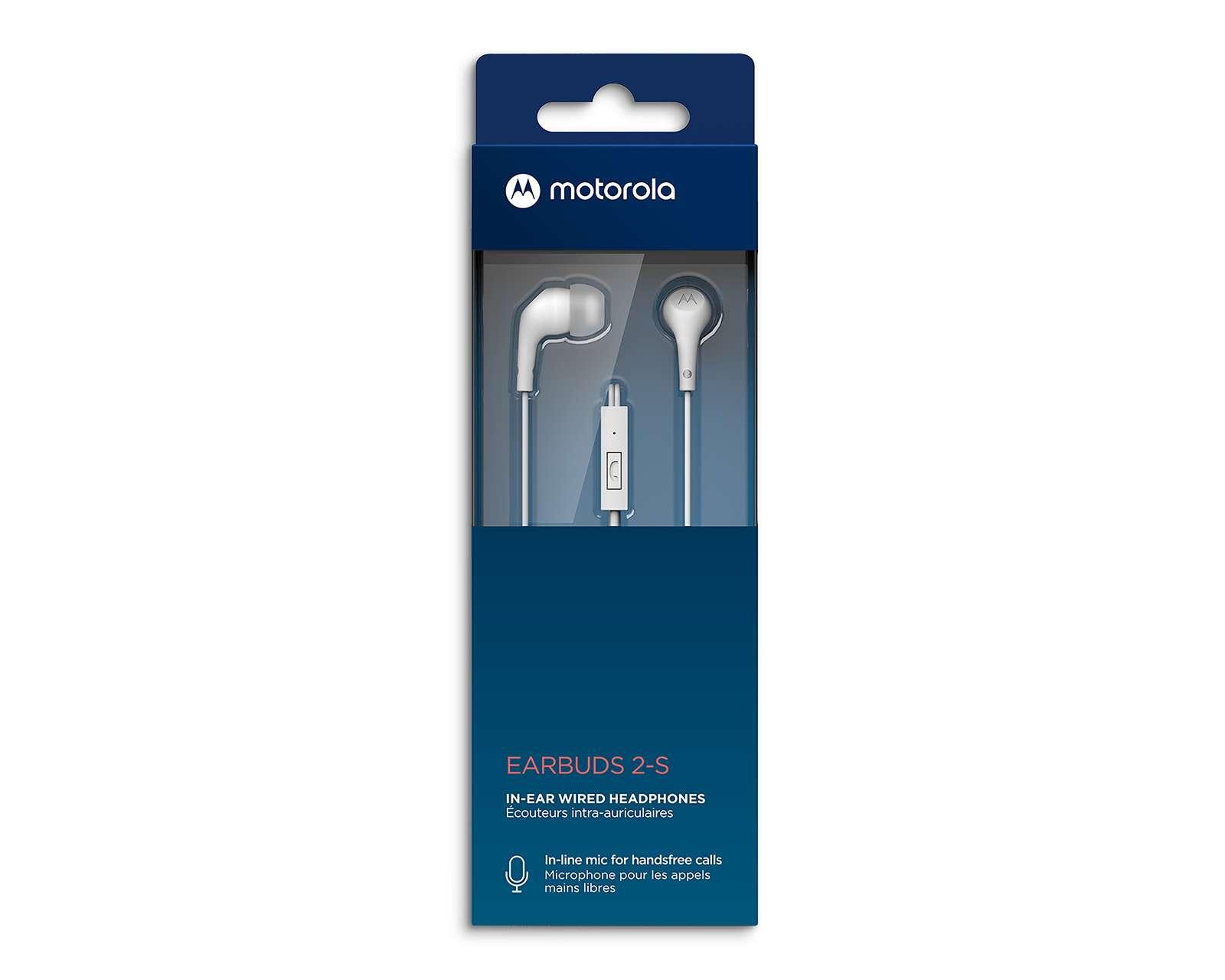 Foto 4 pulgar | Foto 3 | Audífonos In-Ear Motorola Manos Libres EARBUDS 2S WH