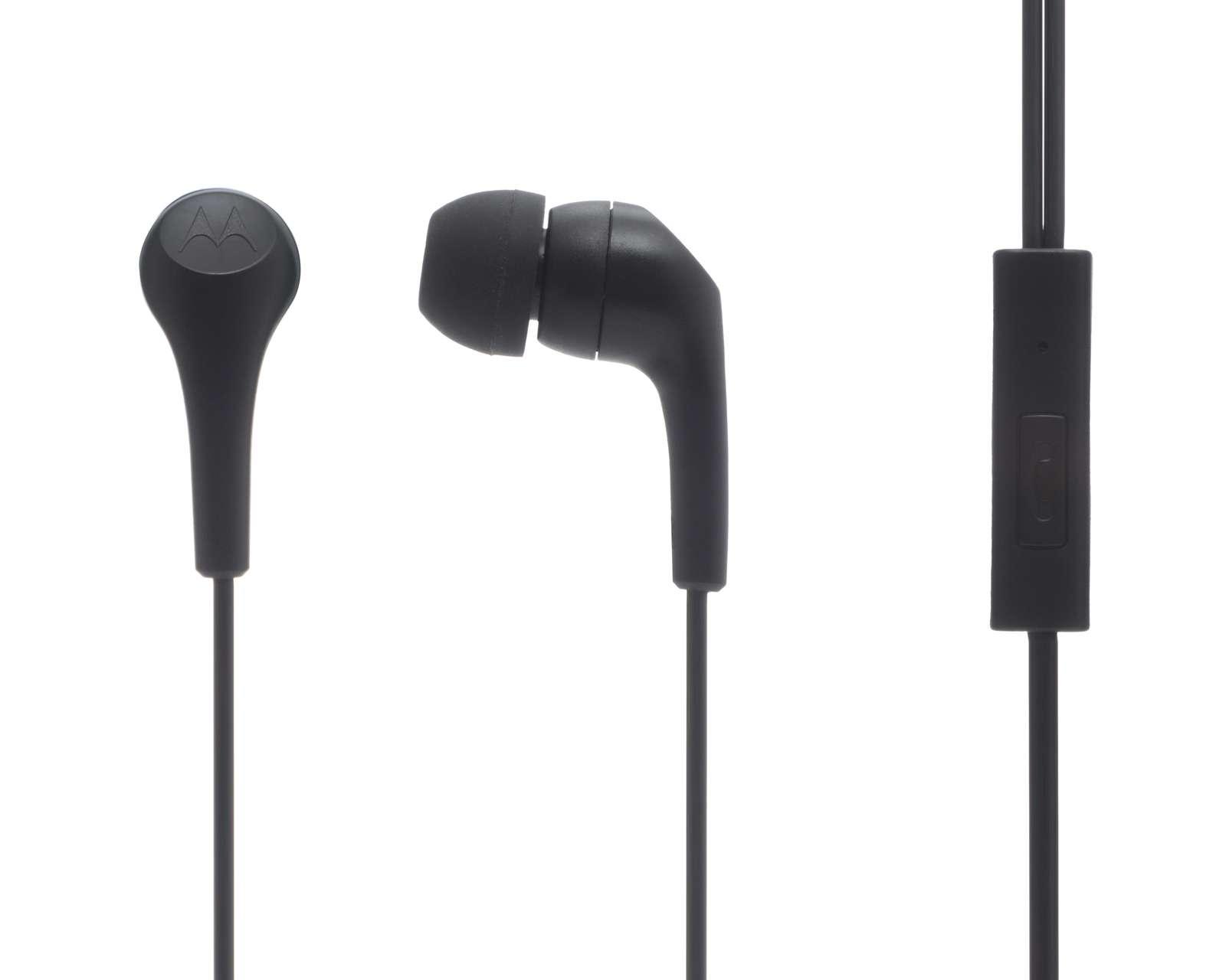 Audífonos Alámbricos Motorola Manos Libres Earbuds 2S BK