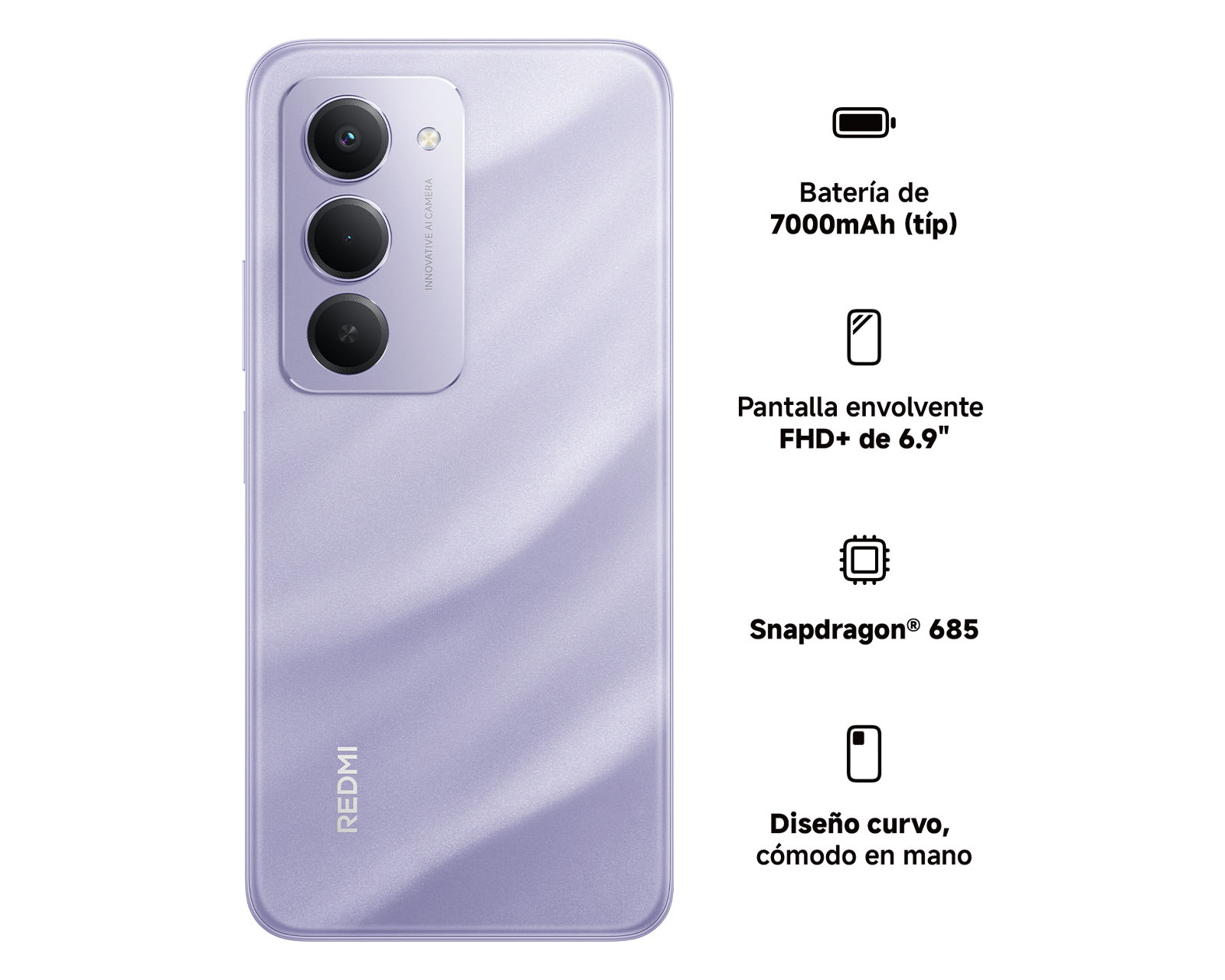 Foto 10 pulgar | Foto 9 | Celular Xiaomi Redmi 15 Liberado 256 GB Morado