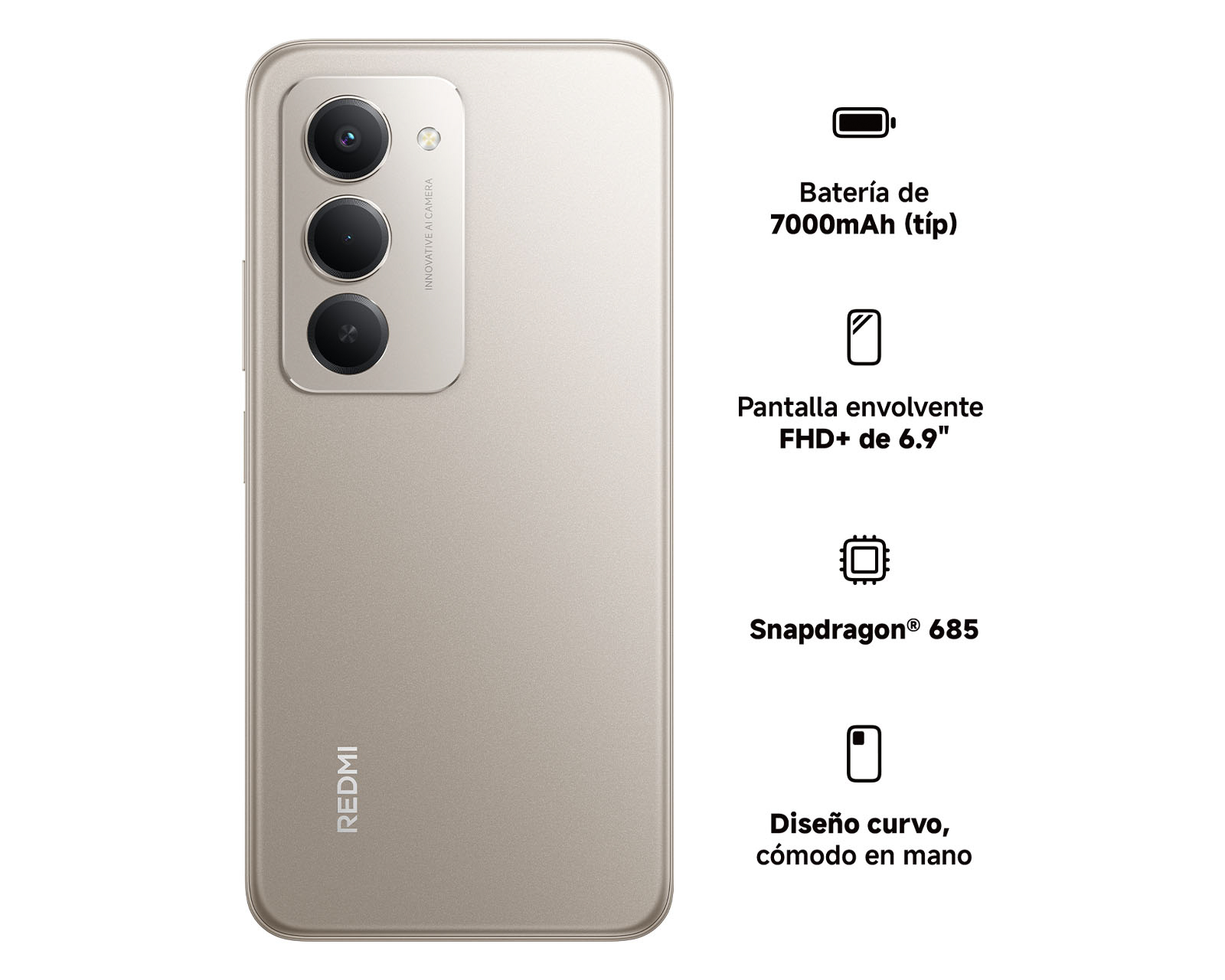 Foto 10 pulgar | Foto 9 | Celular Xiaomi Redmi 15 Liberado 256 GB Dorado
