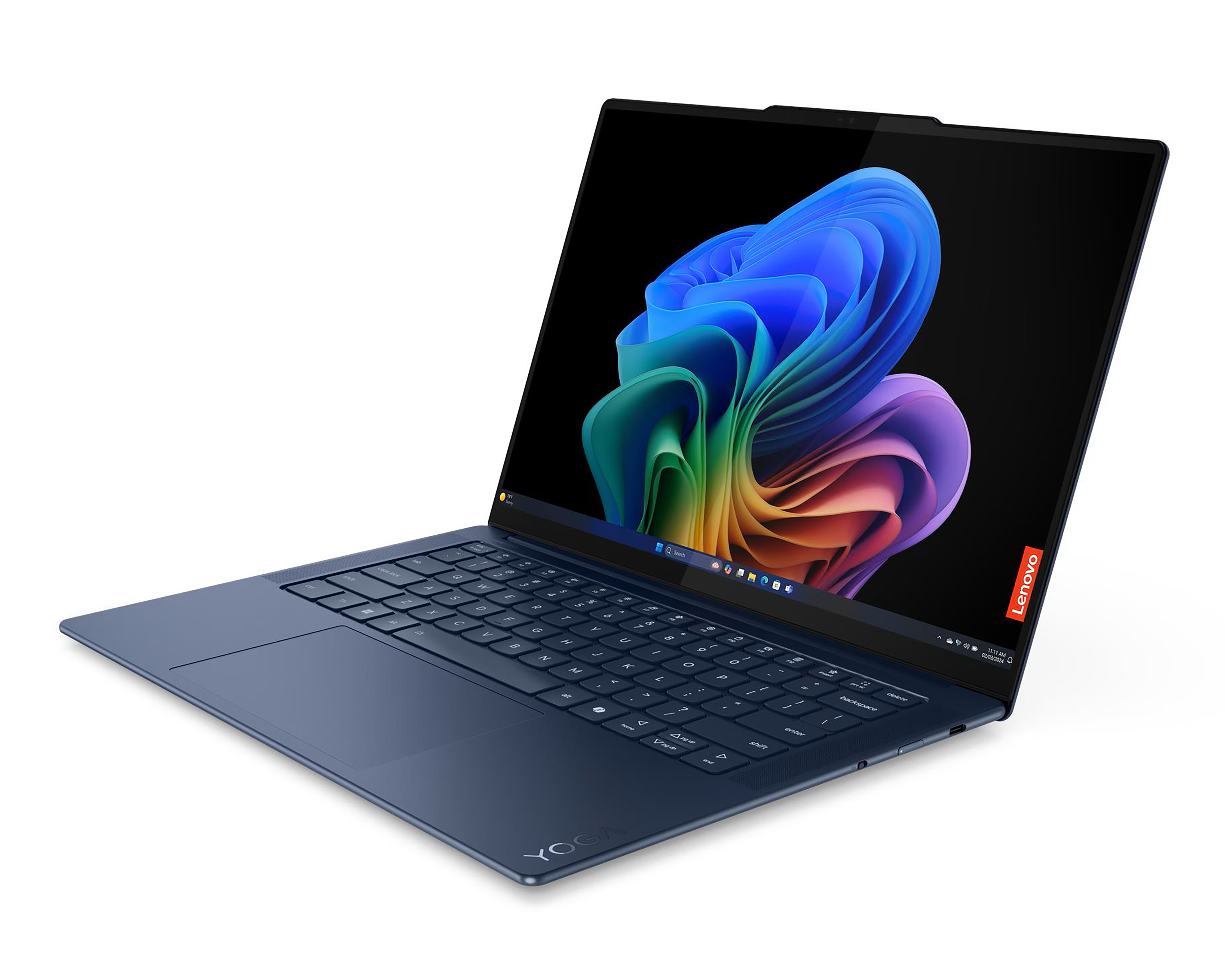 Foto 3 pulgar | Foto 2 | Laptop Lenovo Yoga Slim 7 14Q8X9 14.5 Pulgadas Windows 11 Snapdragon X Elite 32 GB RAM 1 TB SSD Azul