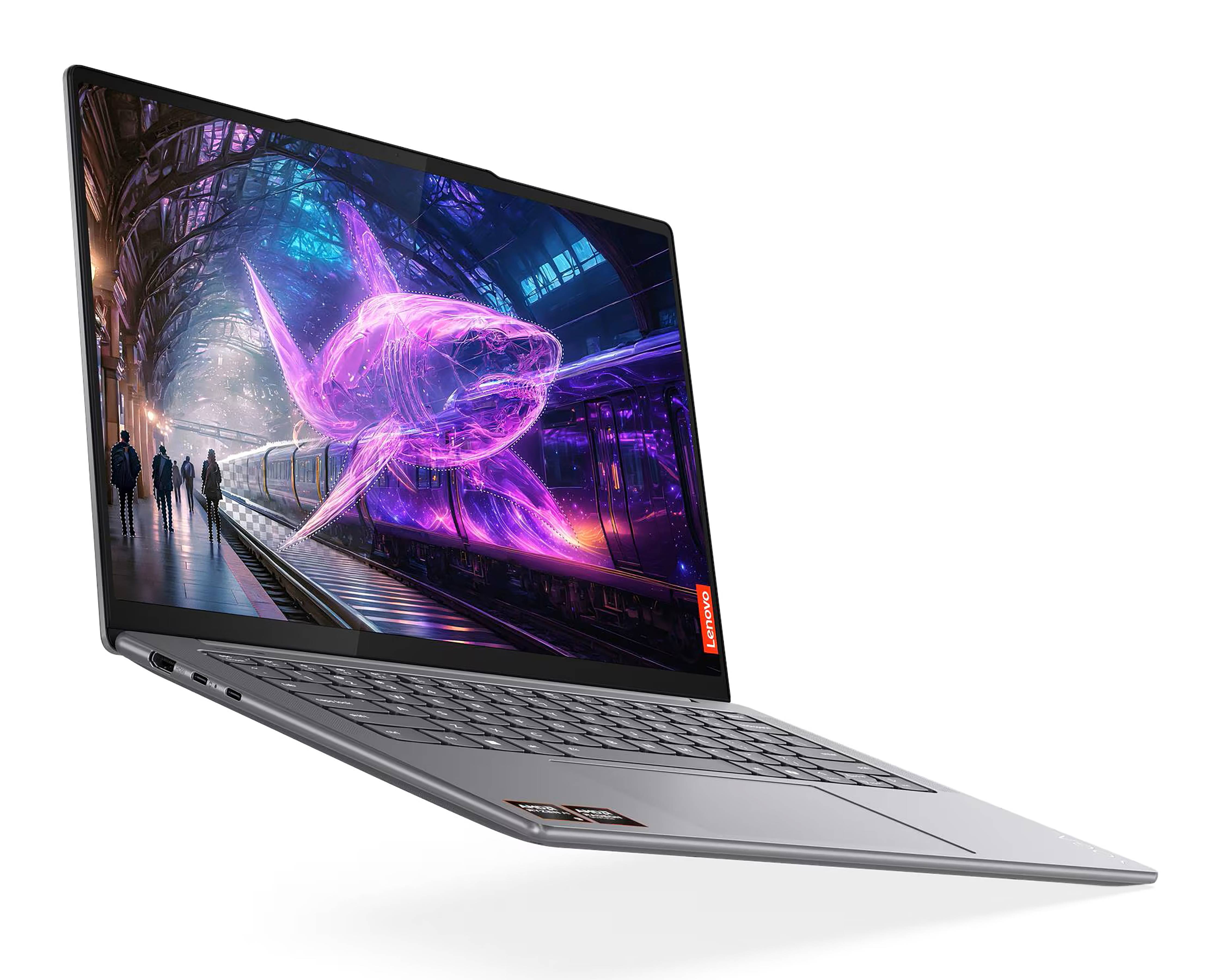 Foto 2 | Foto 2 | Laptop Lenovo Yoga Pro 7 14ASP9 14.5 Pulgadas Windows 11 AMD Ryzen AI 9 32 GB RAM 1 TB SSD Gris
