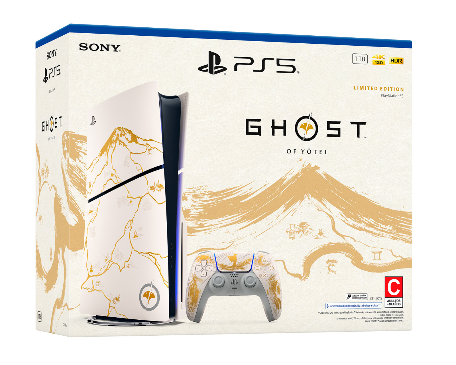 Foto 2 pulgar | Foto 1 | Consola PlayStation 5 de 1 TB Ghost Of Yotei