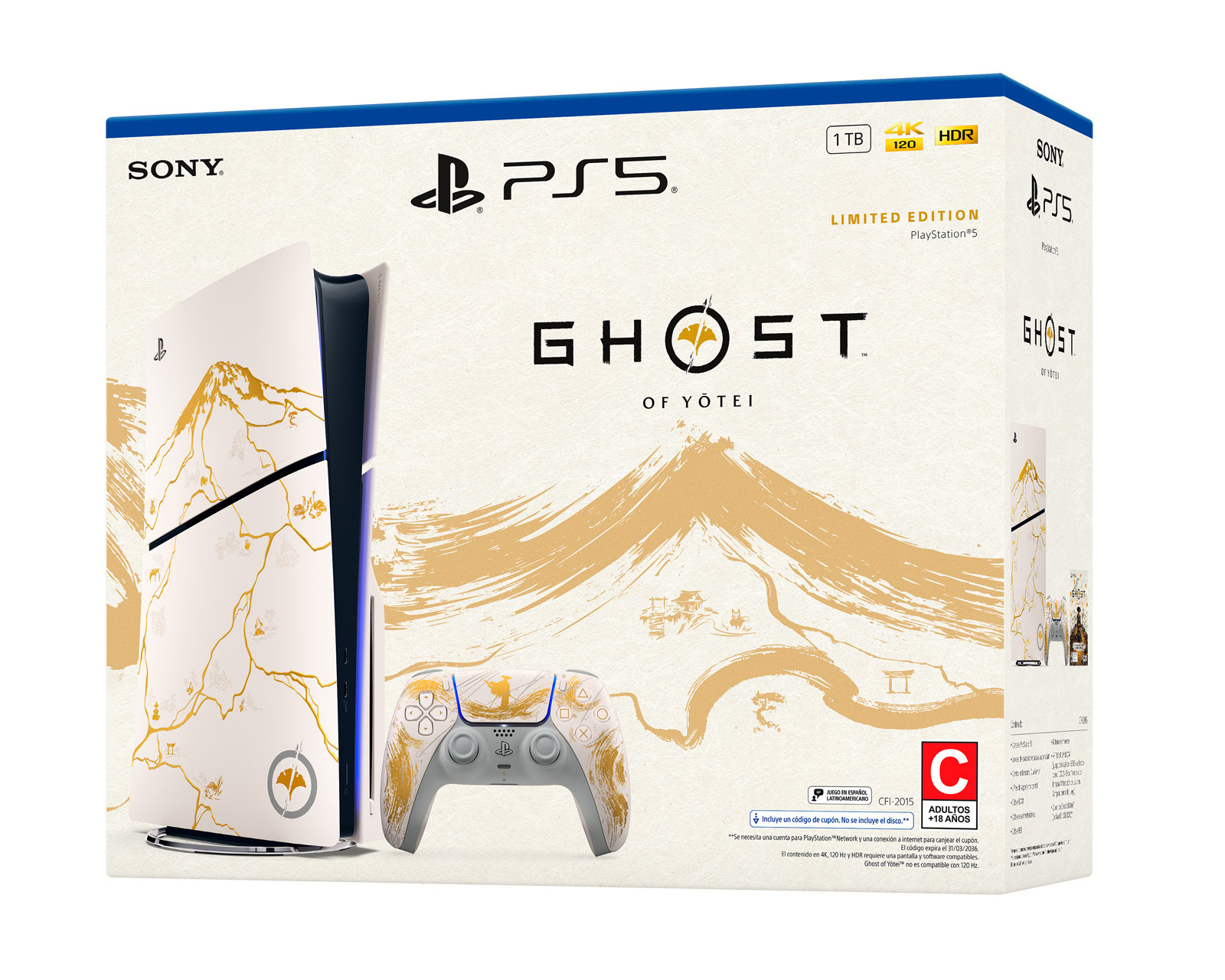 Foto 6 pulgar | Foto 5 | Consola PlayStation 5 de 1 TB Ghost Of Yotei