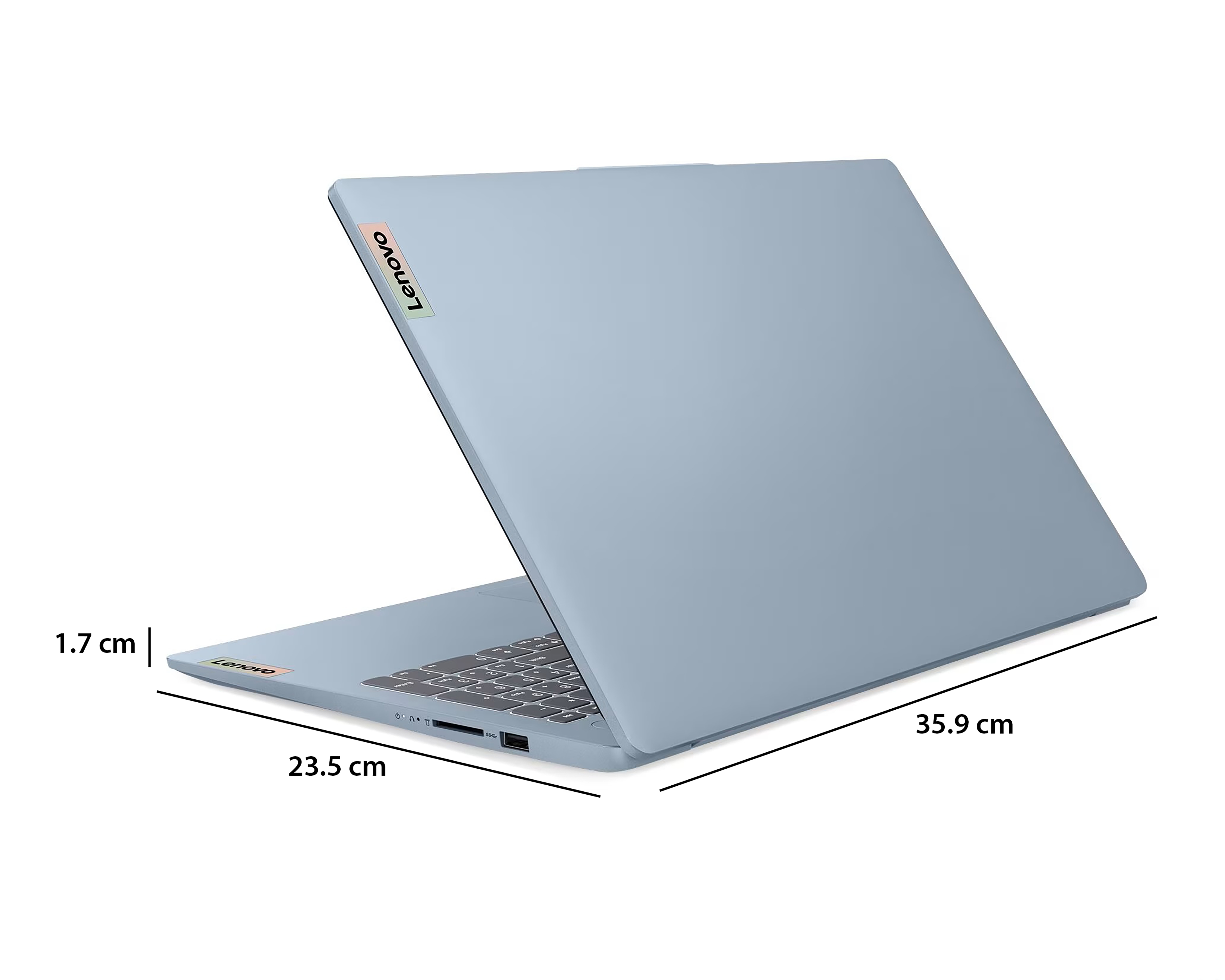 Foto 8 | Foto 8 | Laptop Lenovo IdeaPad Slim 3 15.6 Pulgadas Intel Core i3 8 GB RAM 256 GB SSD Azul