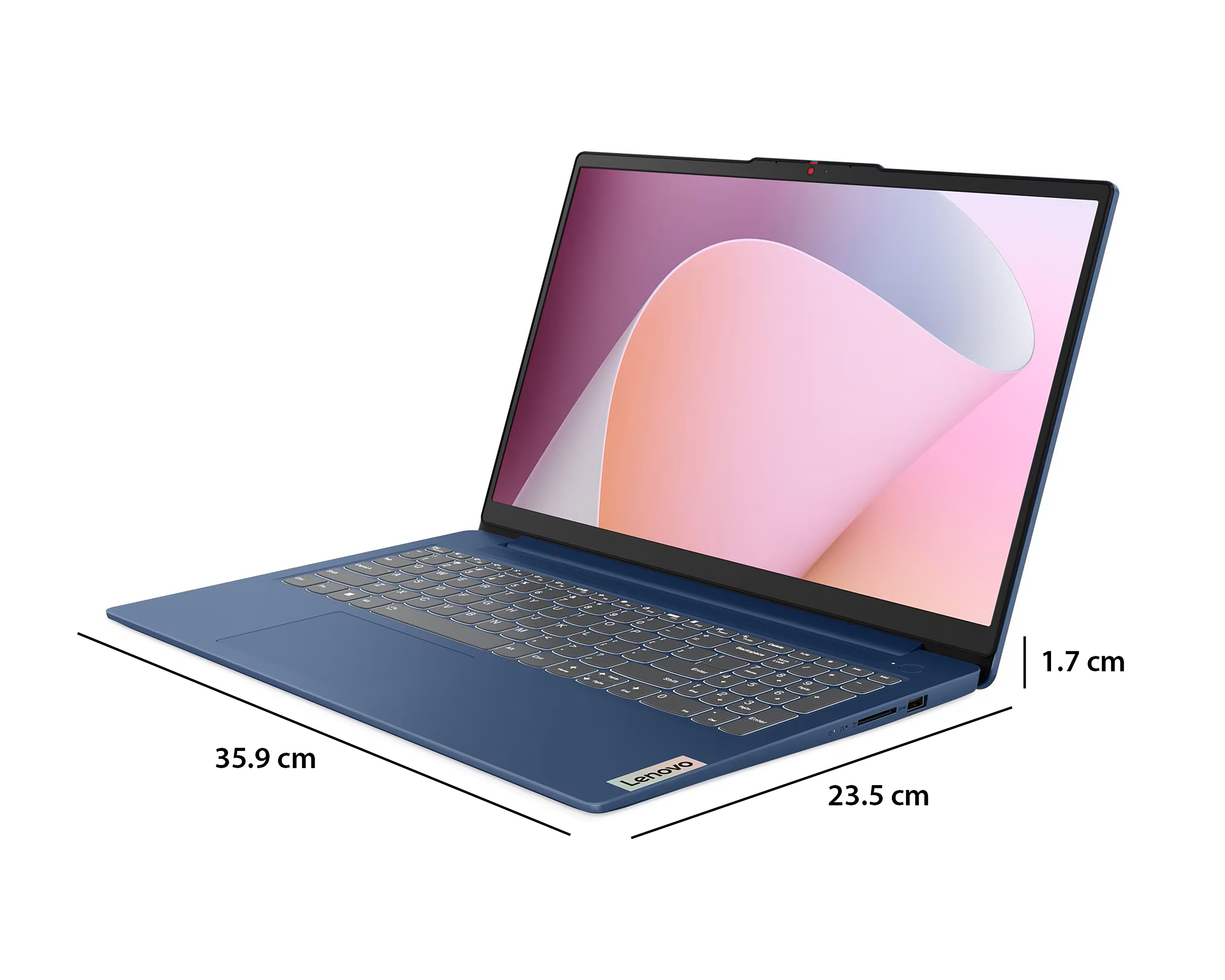 Foto 9 pulgar | Foto 8 | Laptop Lenovo IP Slim 3 15AMN8 15.6 Pulgadas Windows 11 AMD Ryzen 3 8 GB RAM 512 GB SSD Azul
