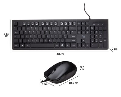 Foto 5 | Foto 5 | Combo de Teclado y Mouse Alámbrico Multilaser