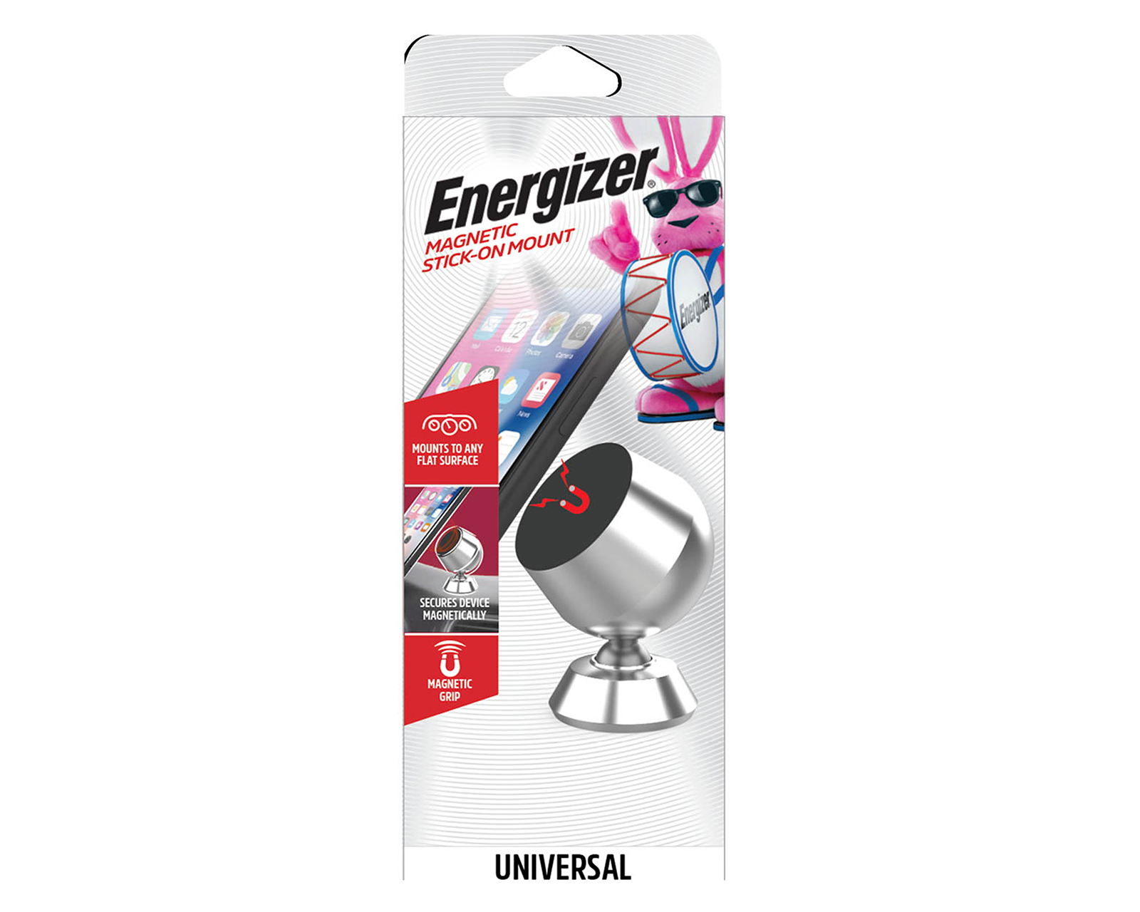 Foto 6 pulgar | Foto 5 | Soporte para Celular Energizer Movible para Automovil