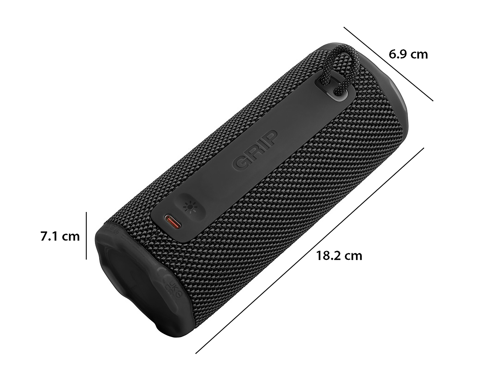 Foto 7 | Foto 7 | Bocina Bluetooth JBL JBLGRIPBLKAM 16 Watts con Resistencia al Agua