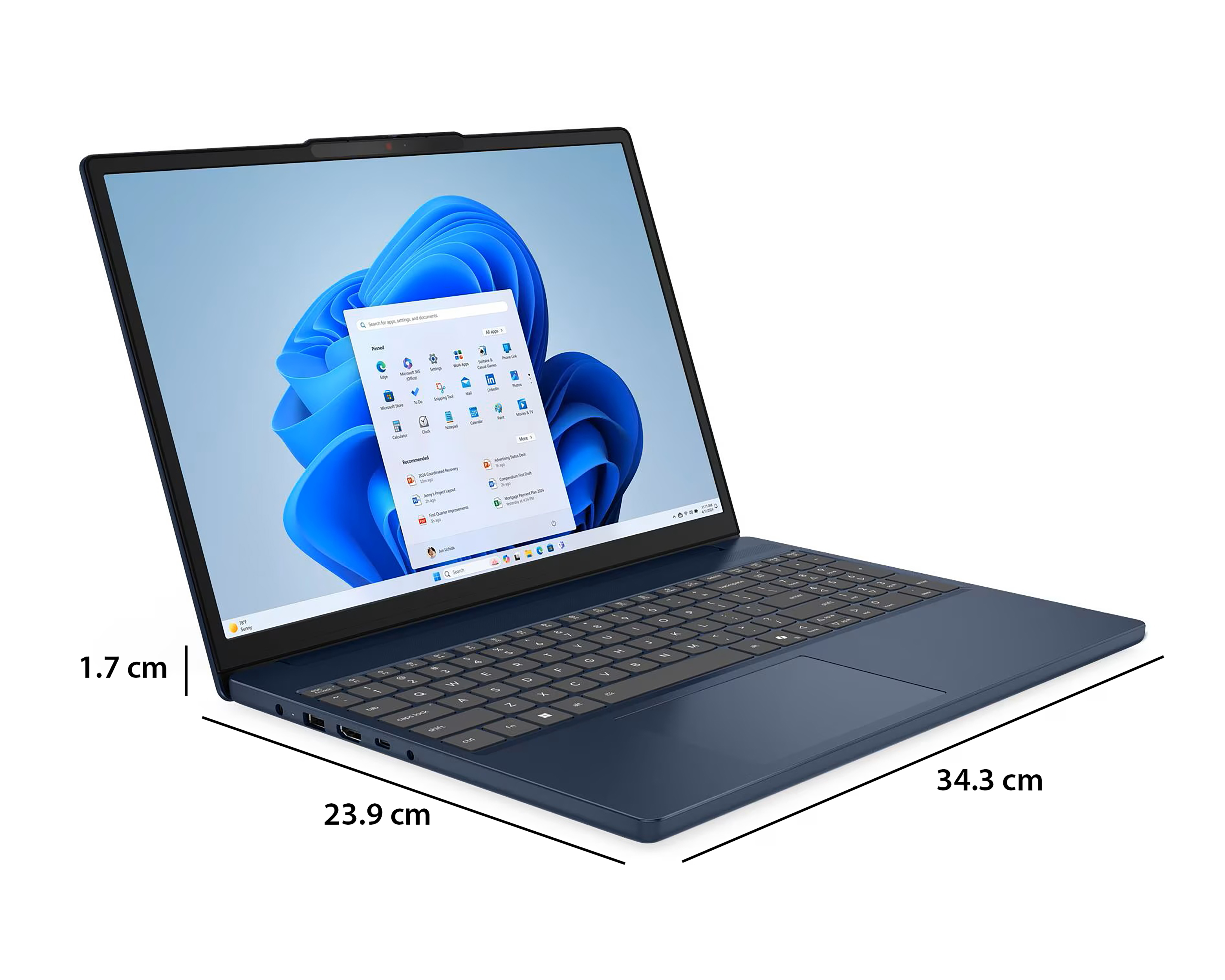 Foto 10 | Foto 10 | Laptop Lenovo IP SLIM 3 15IRH10 15.6 Pulgadas Windows 11 Home Intel Core i5 16 GB RAM 1 TB SSD Negra con Audífonos