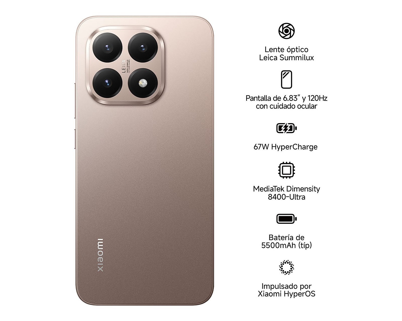 Foto 8 pulgar | Foto 7 | Celular Xiaomi 15T Liberado 512 GB Oro + Bocina