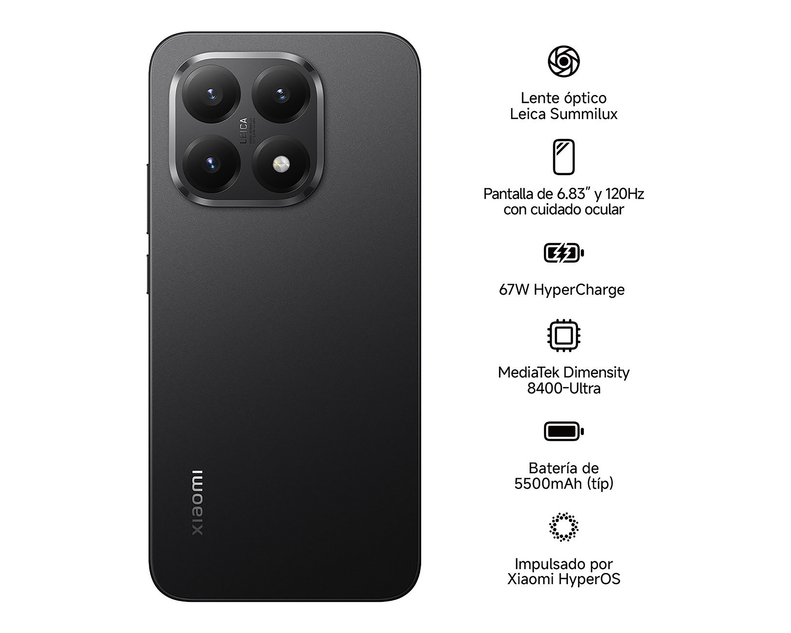Foto 8 pulgar | Foto 7 | Celular Xiaomi 15T Liberado 512 GB Negro + Bocina