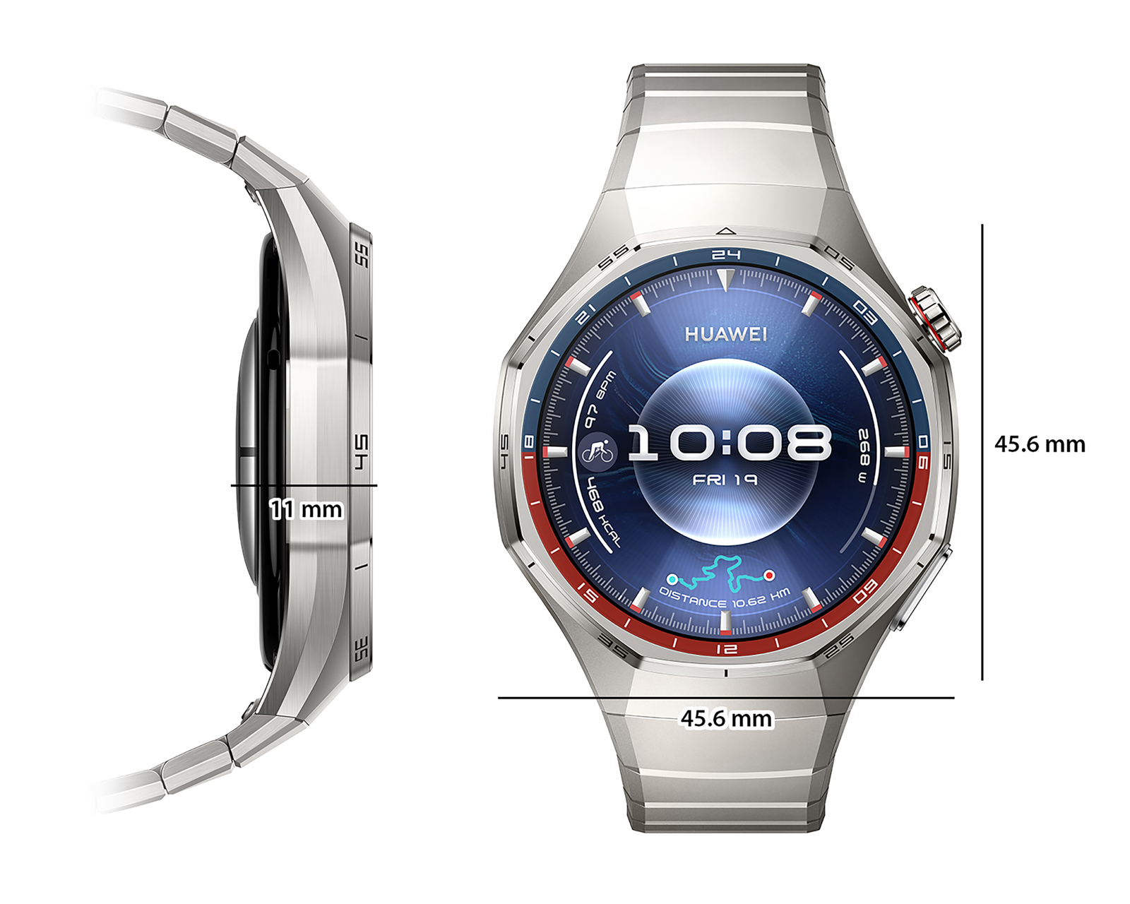 Foto 7 pulgar | Foto 6 | Preventa Smartwatch Huawei Watch GT 6 Pro 46 mm Titanio