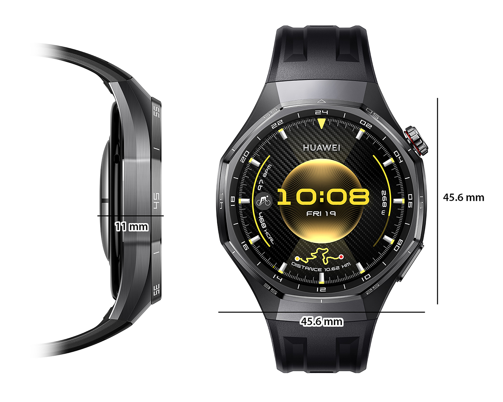 Foto 6 | Foto 6 | Preventa Smartwatch Huawei Watch GT 6 Pro 46 mm Negro
