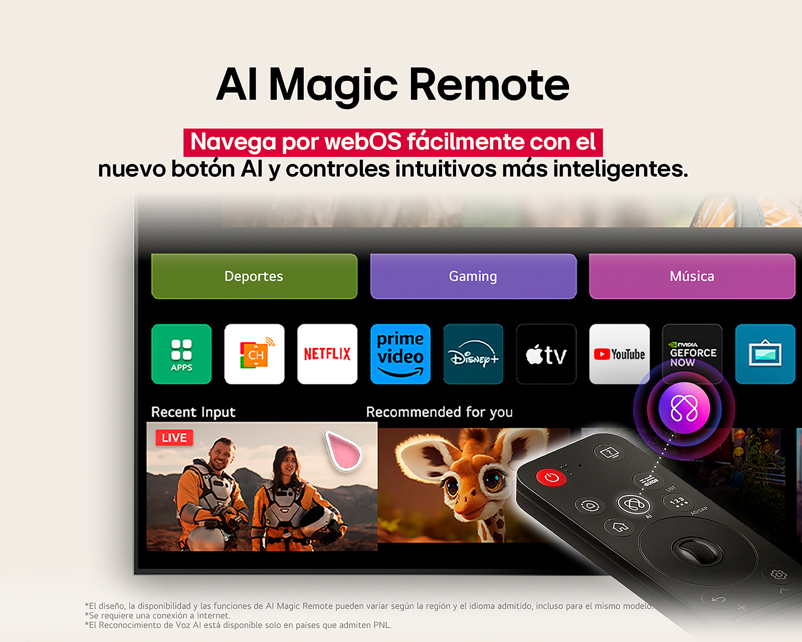 Foto 4 | Foto 4 | Pantalla Smart TV LG QNED Evo AI 75 Pulgadas 4K MiniLED 75QNED92ASA