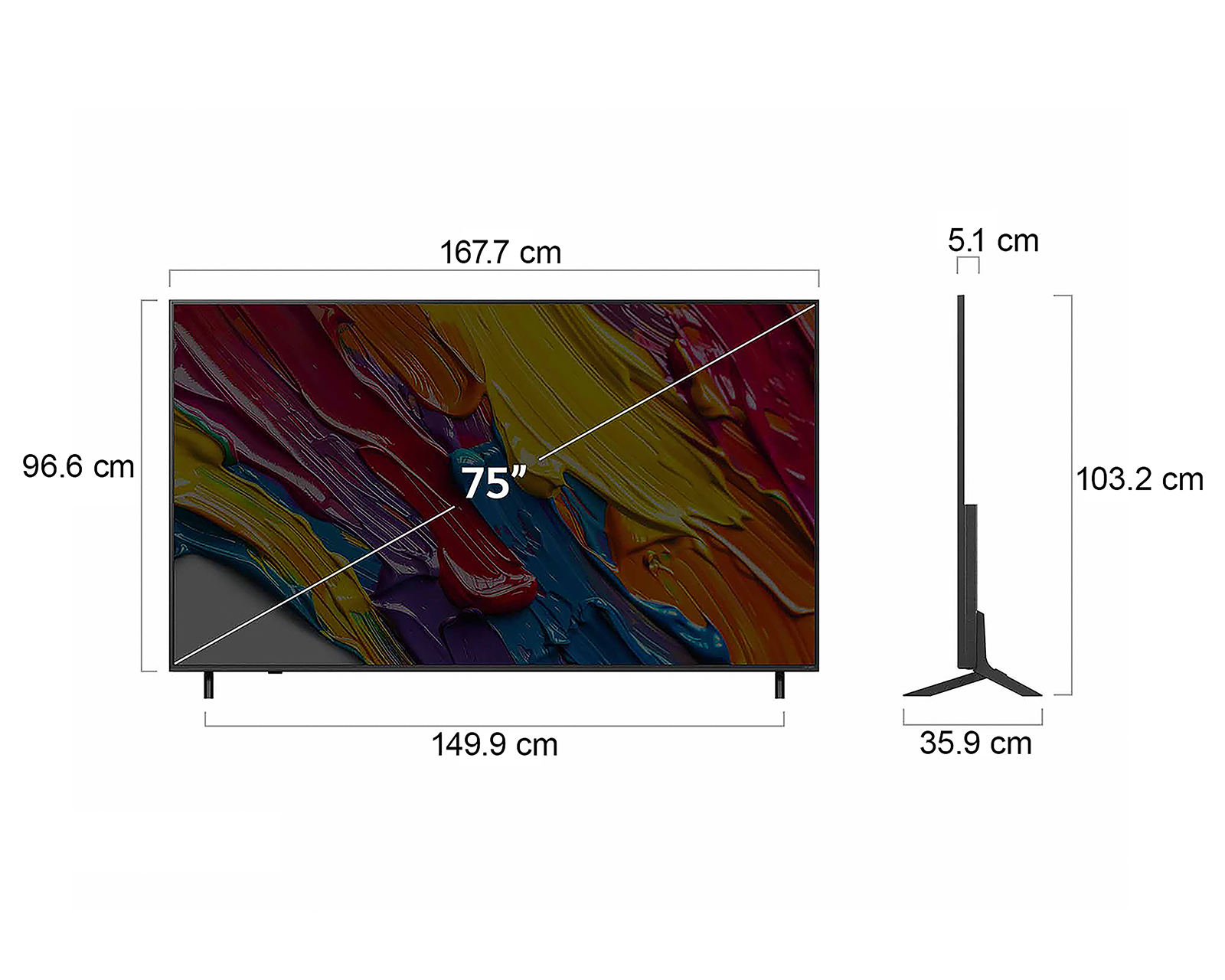 Foto 11 pulgar | Foto 10 | Pantalla Smart TV LG QNED AI 75 Pulgadas 4K 75QNED82ASG