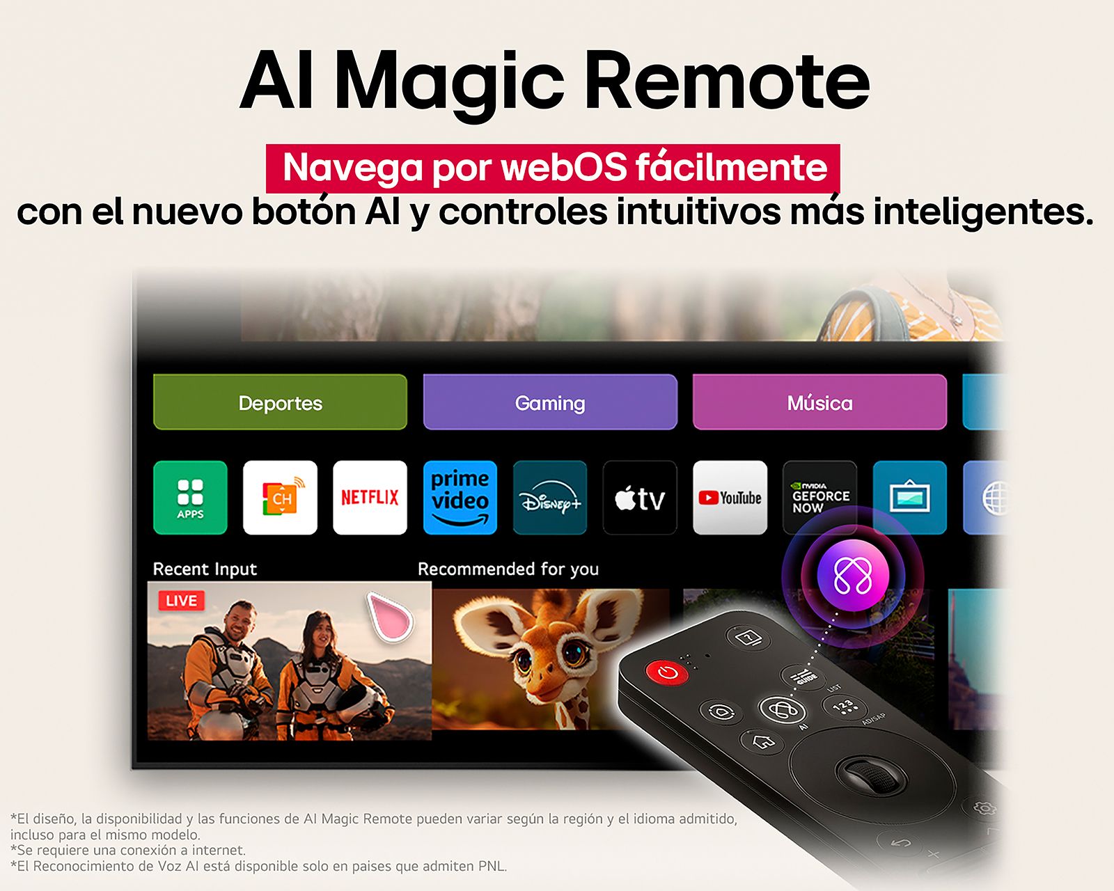 Foto 4 pulgar | Foto 3 | Pantalla Smart TV LG QNED AI 75 Pulgadas 4K 75QNED82ASG