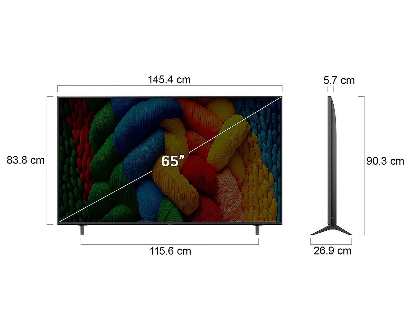 Foto 10 | Foto 10 | Pantalla Smart TV LG Nanocell 65 Pulgadas UHD 4K 65NANO80ASA