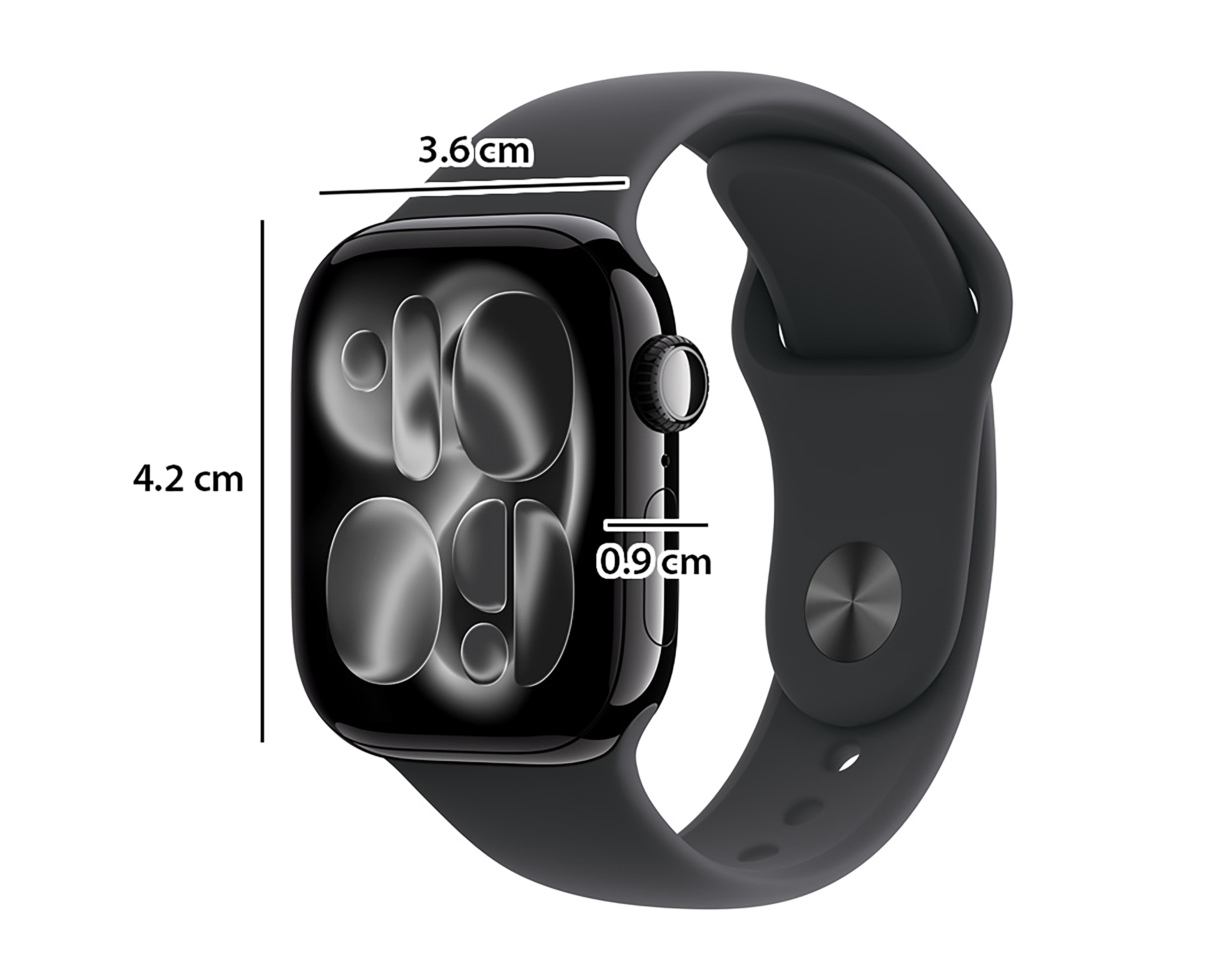 Foto 11 pulgar | Foto 10 | Preventa Apple Watch Series 11 42 mm Negro Azabache