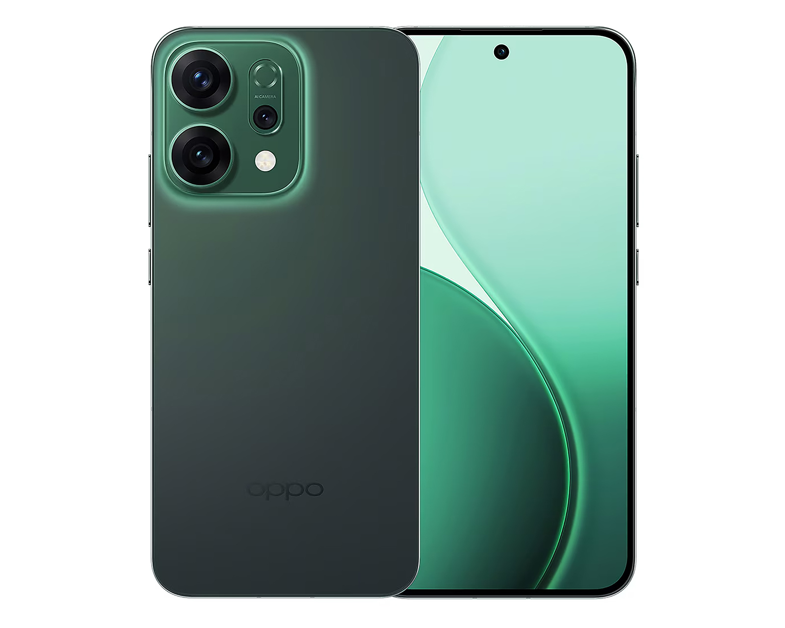 Foto 3 pulgar | Foto 2 | Celular OPPO Reno 14 5G Liberado 512 GB Verde + Audífonos