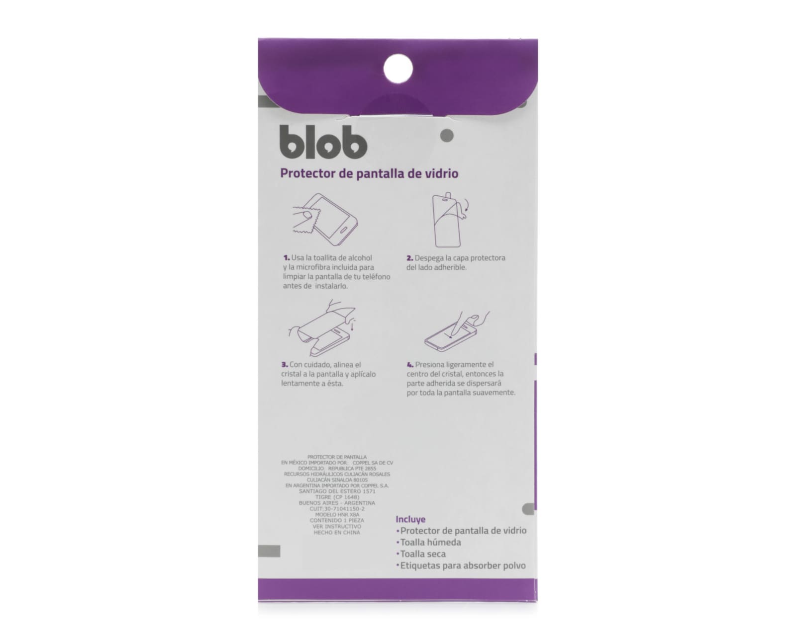 Foto 3 pulgar | Foto 2 | Protector de Pantalla Blob para iPhone 14