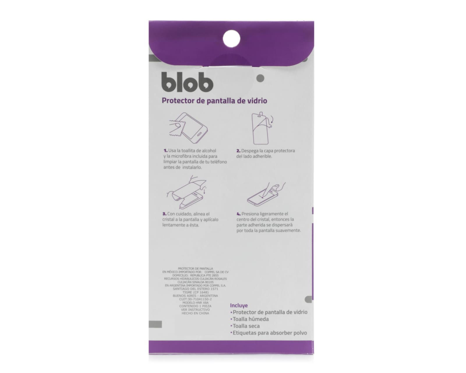 Foto 3 pulgar | Foto 2 | Protector de Pantalla Blob para iPhone 13 Pro Max